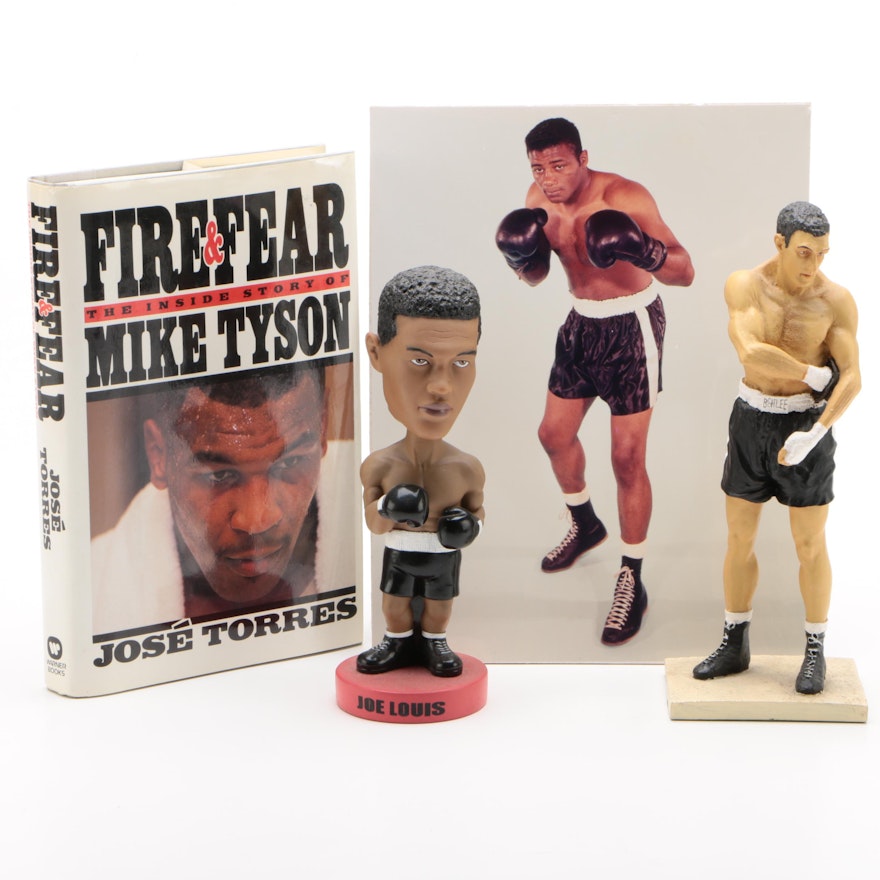 Louis, Marciano, Patterson and Tyson Boxing Items