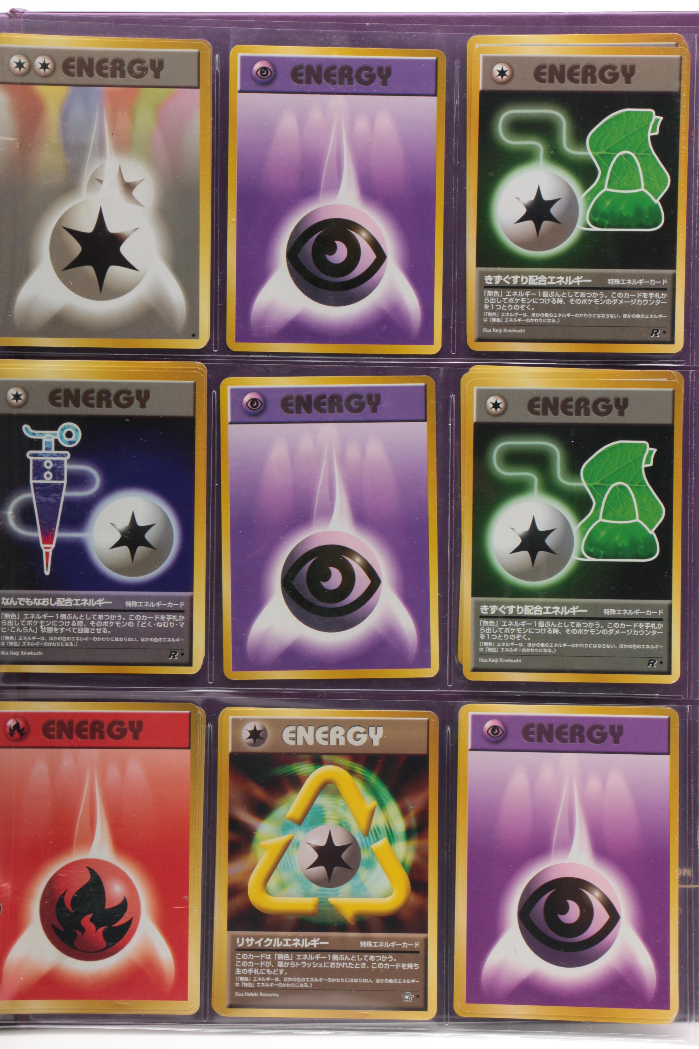 Pokémon Trainer Cards including First and Japanese Editions, 2000