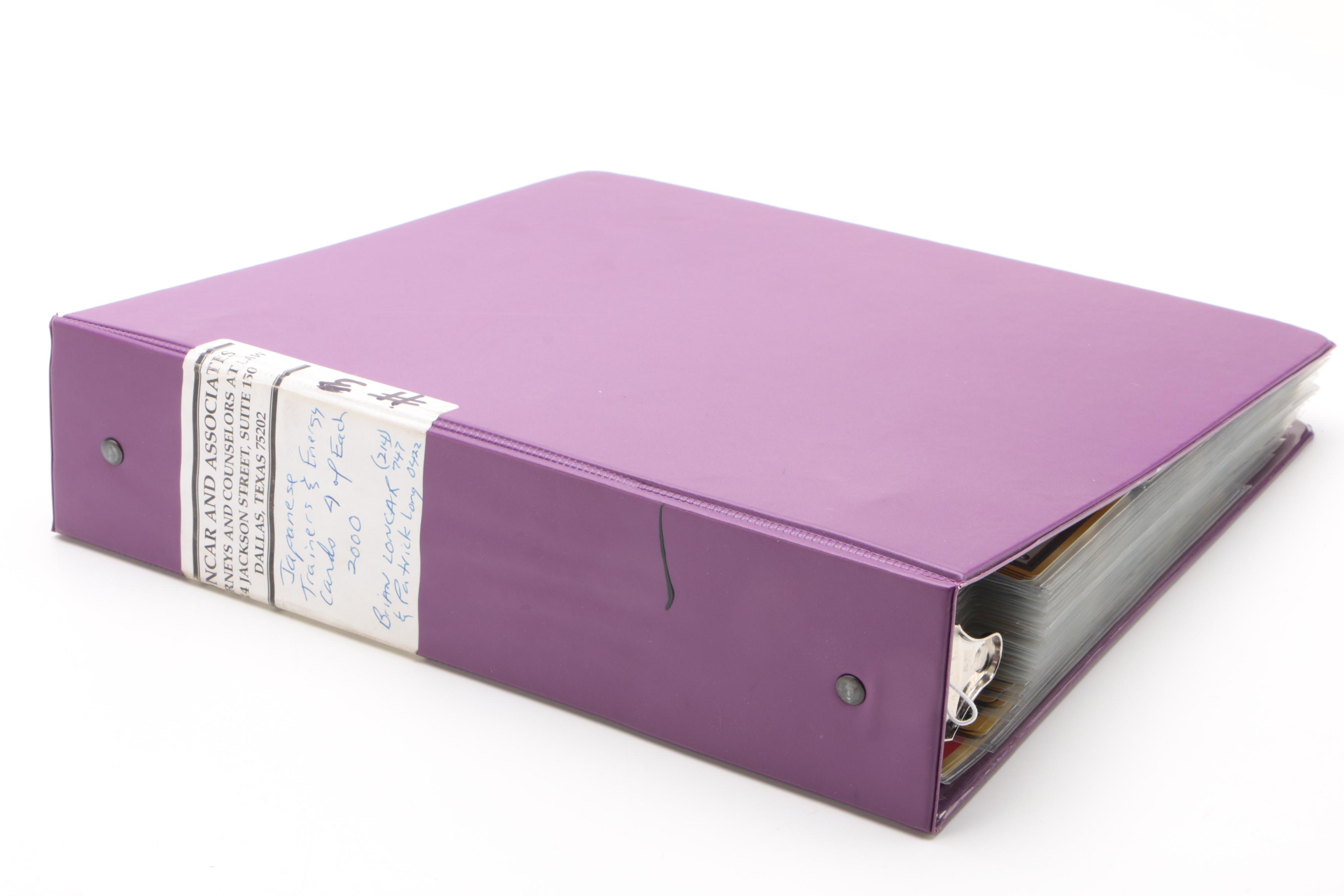 Pokémon Trainer Cards including First and Japanese Editions, 2000