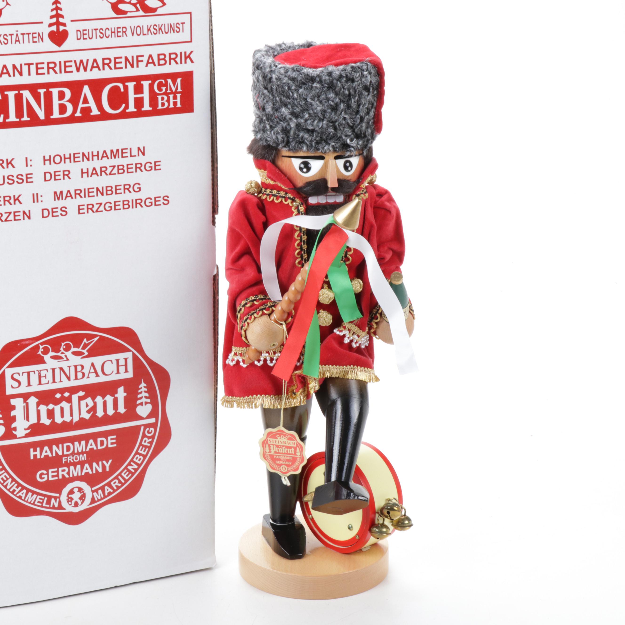 Steinbach Handmade "Hungarian Dancer" Nutcracker Music Box In Original Box