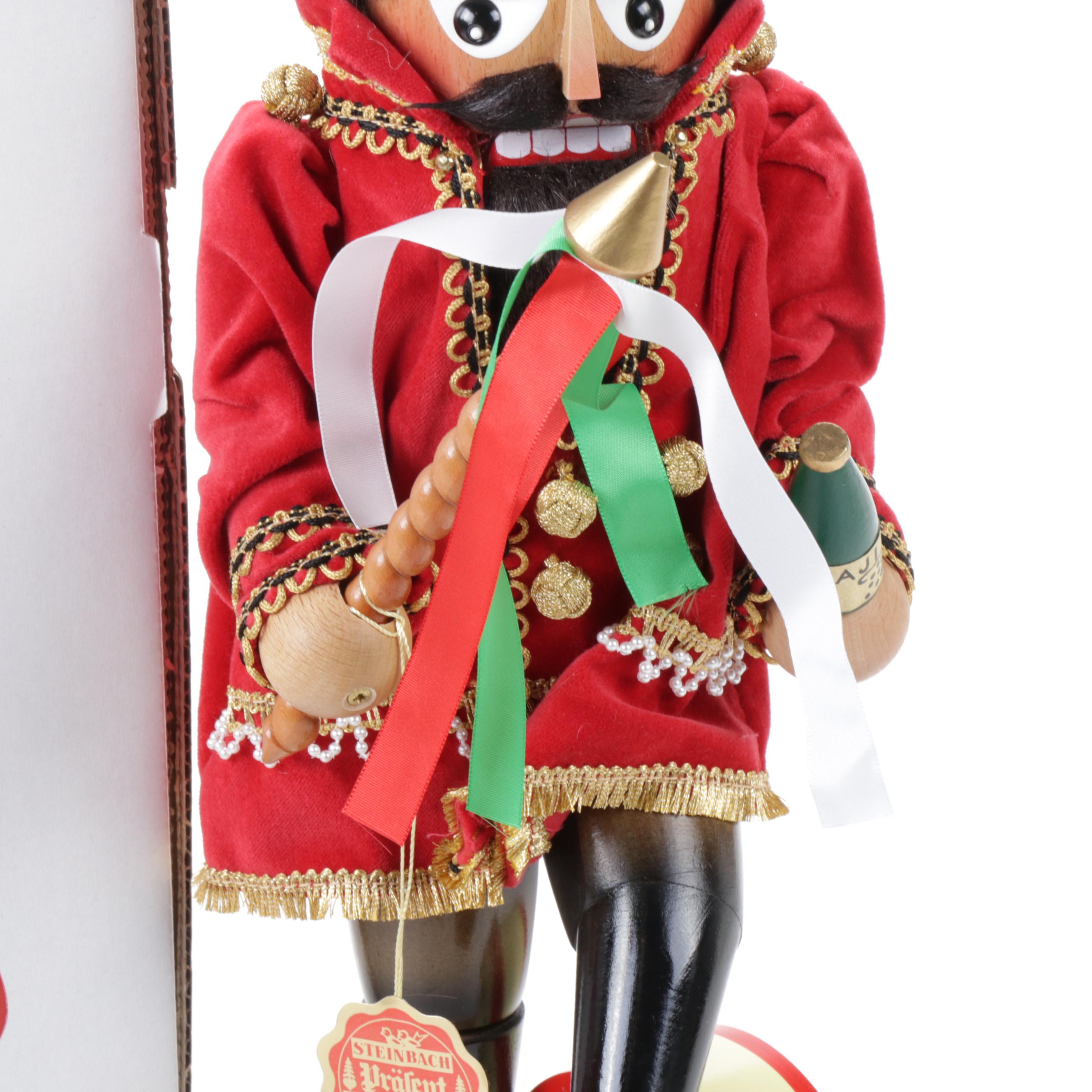 Steinbach Handmade "Hungarian Dancer" Nutcracker Music Box In Original Box