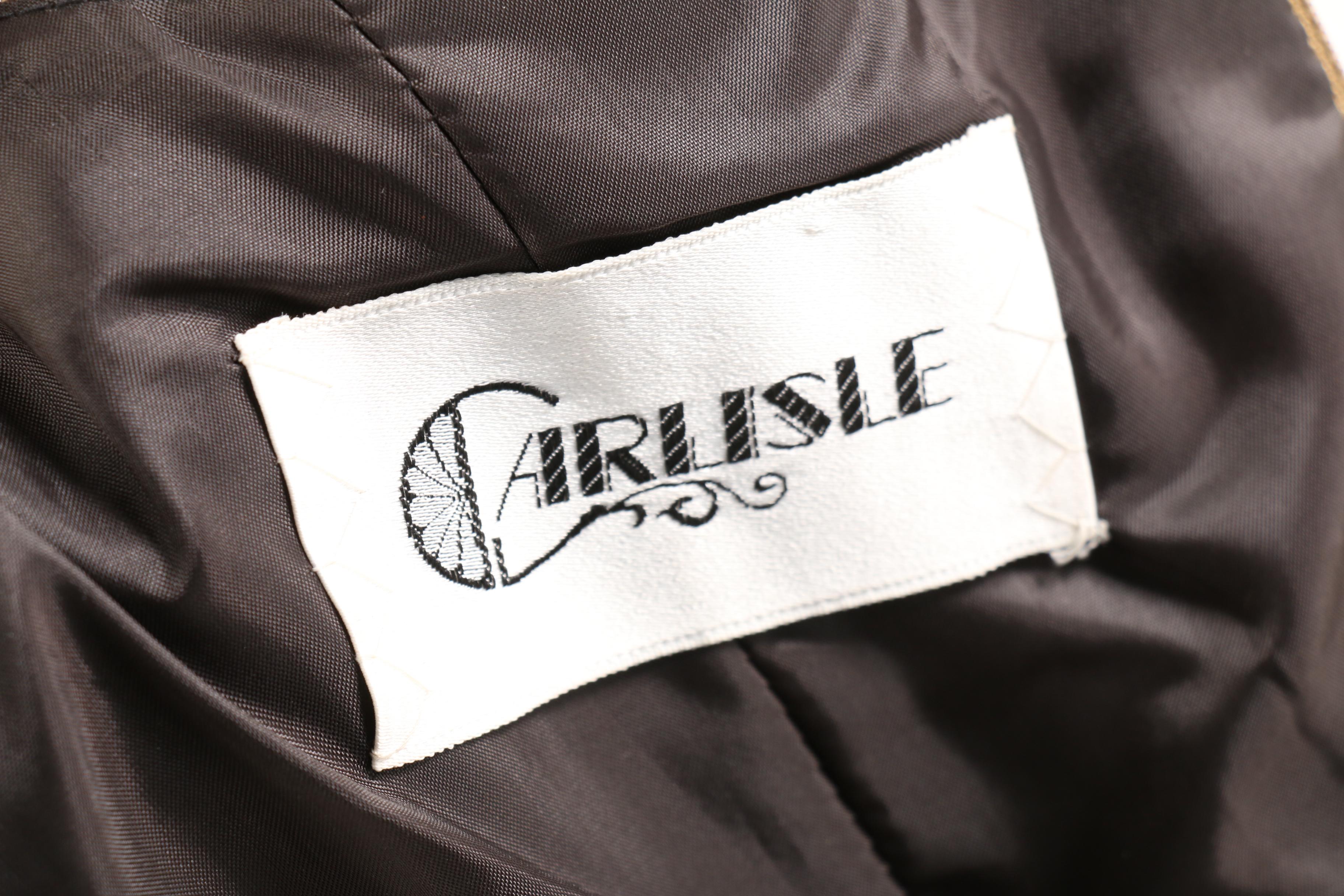 Carlisle Gold Lurex Ruched Drop Waist Strapless Occasion Dress