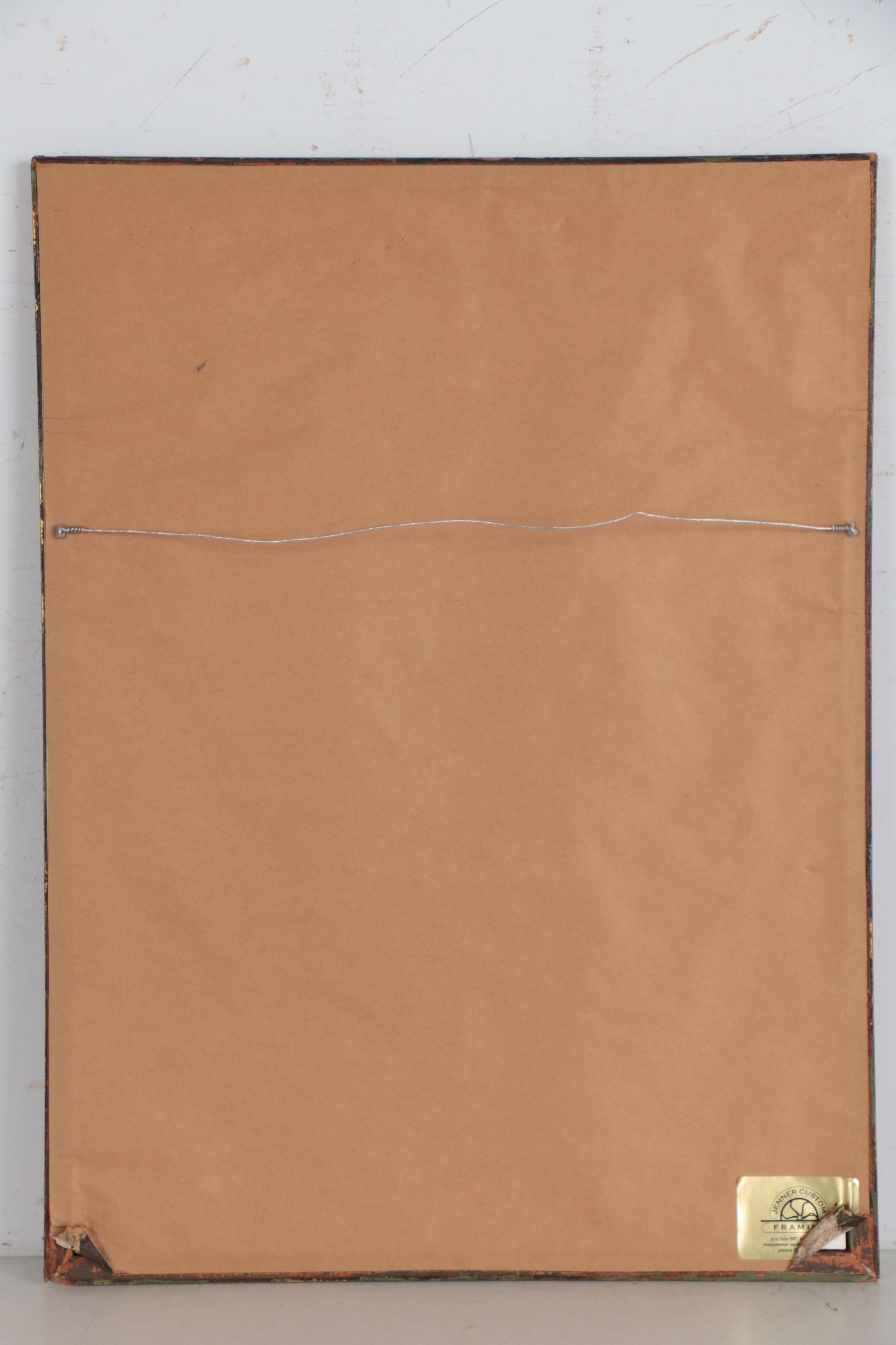 Luigi Kasimir Etching of London, circa 1925