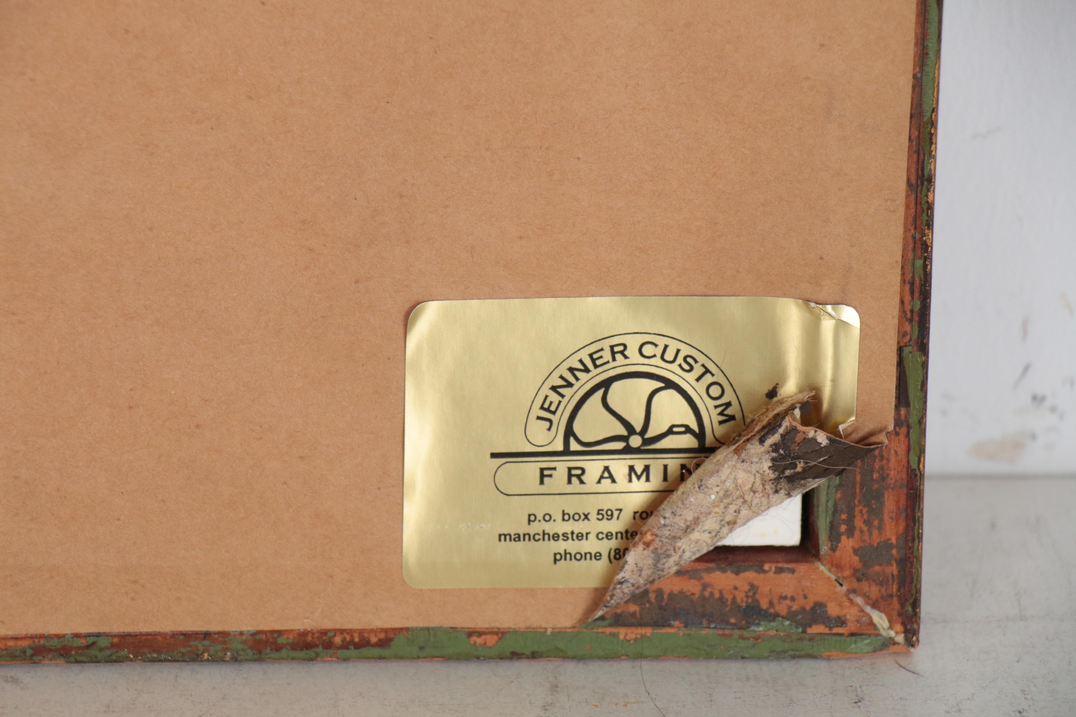 Luigi Kasimir Etching of London, circa 1925