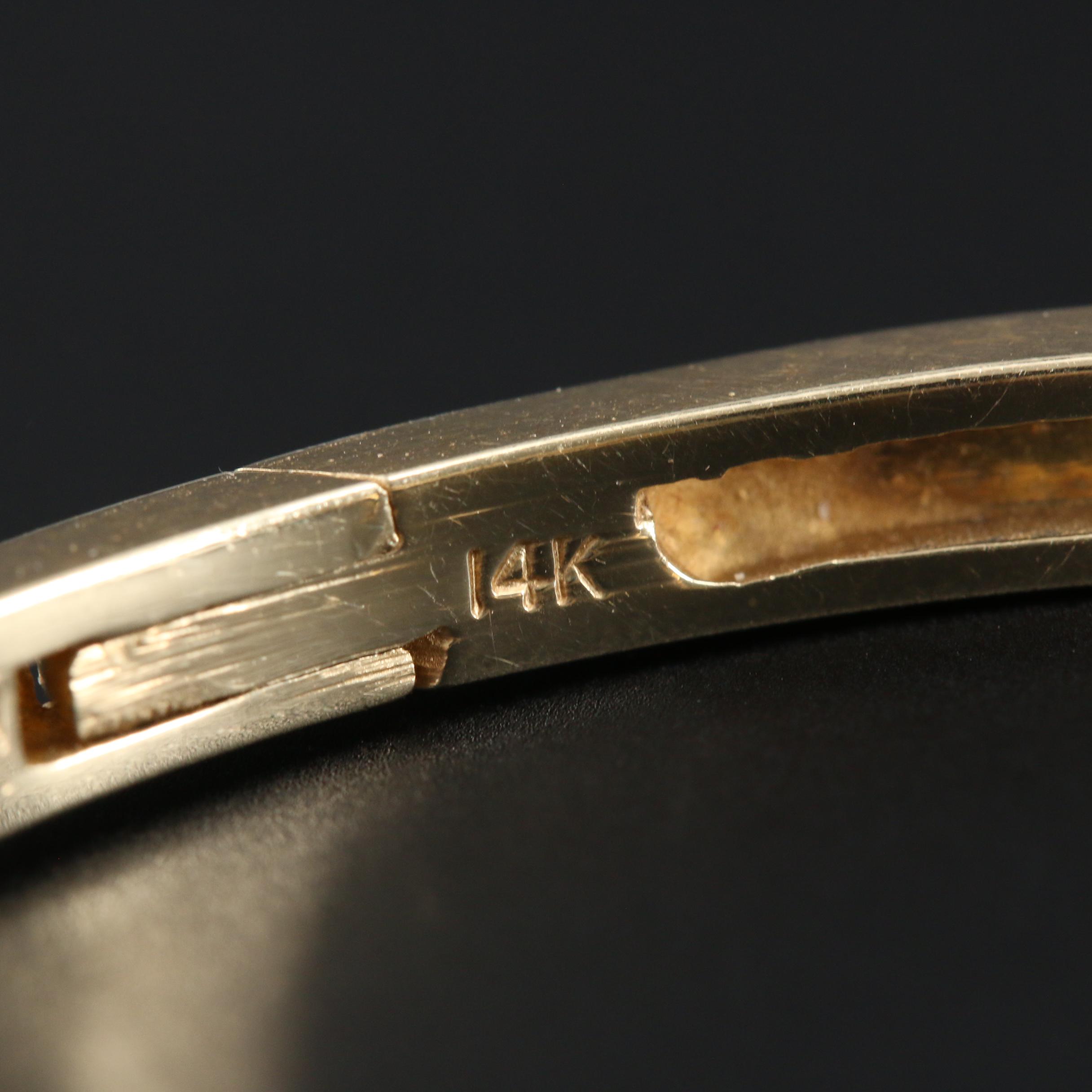 14K Yellow Gold 5.90 CTW Ruby and Diamond Bracelet