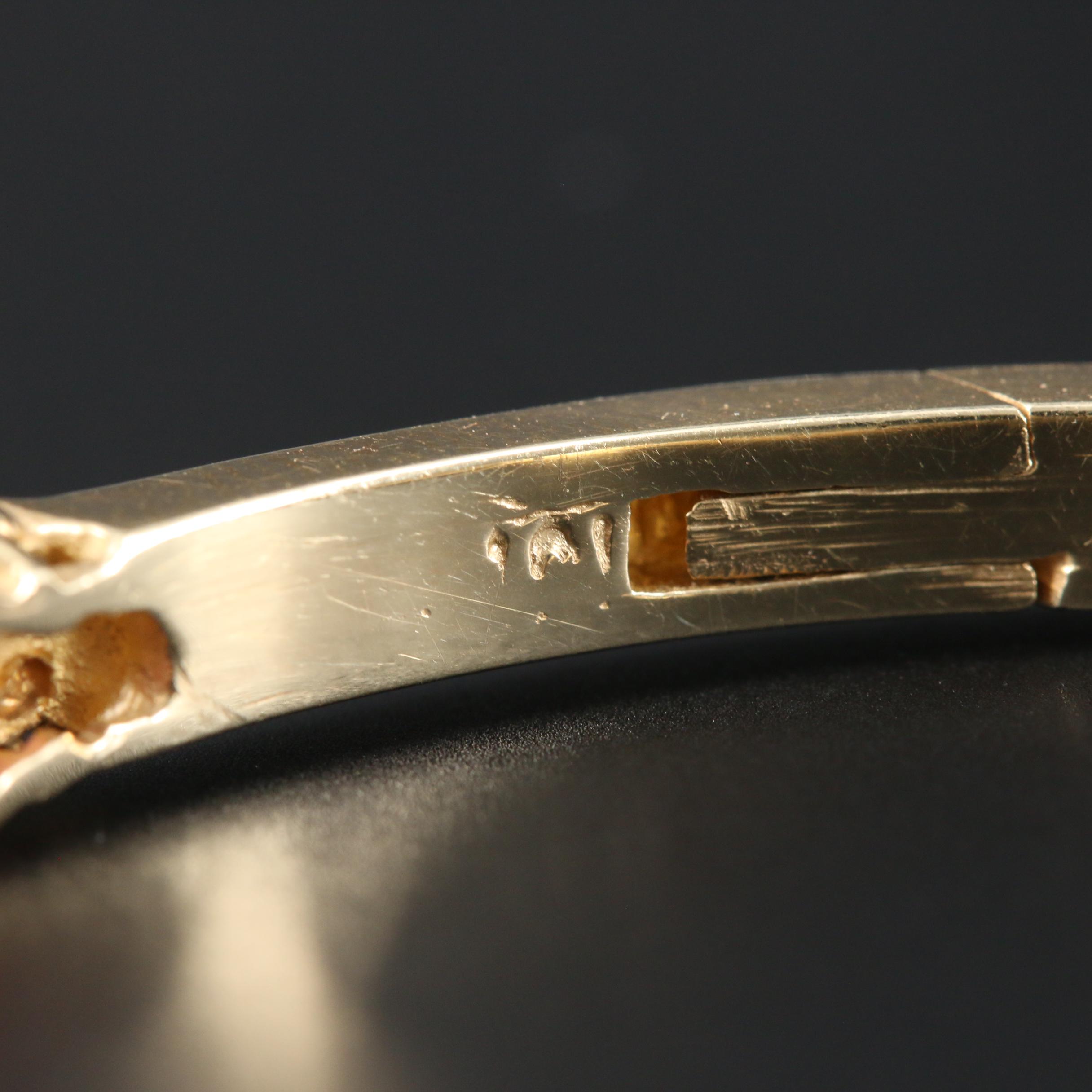 14K Yellow Gold 5.90 CTW Ruby and Diamond Bracelet