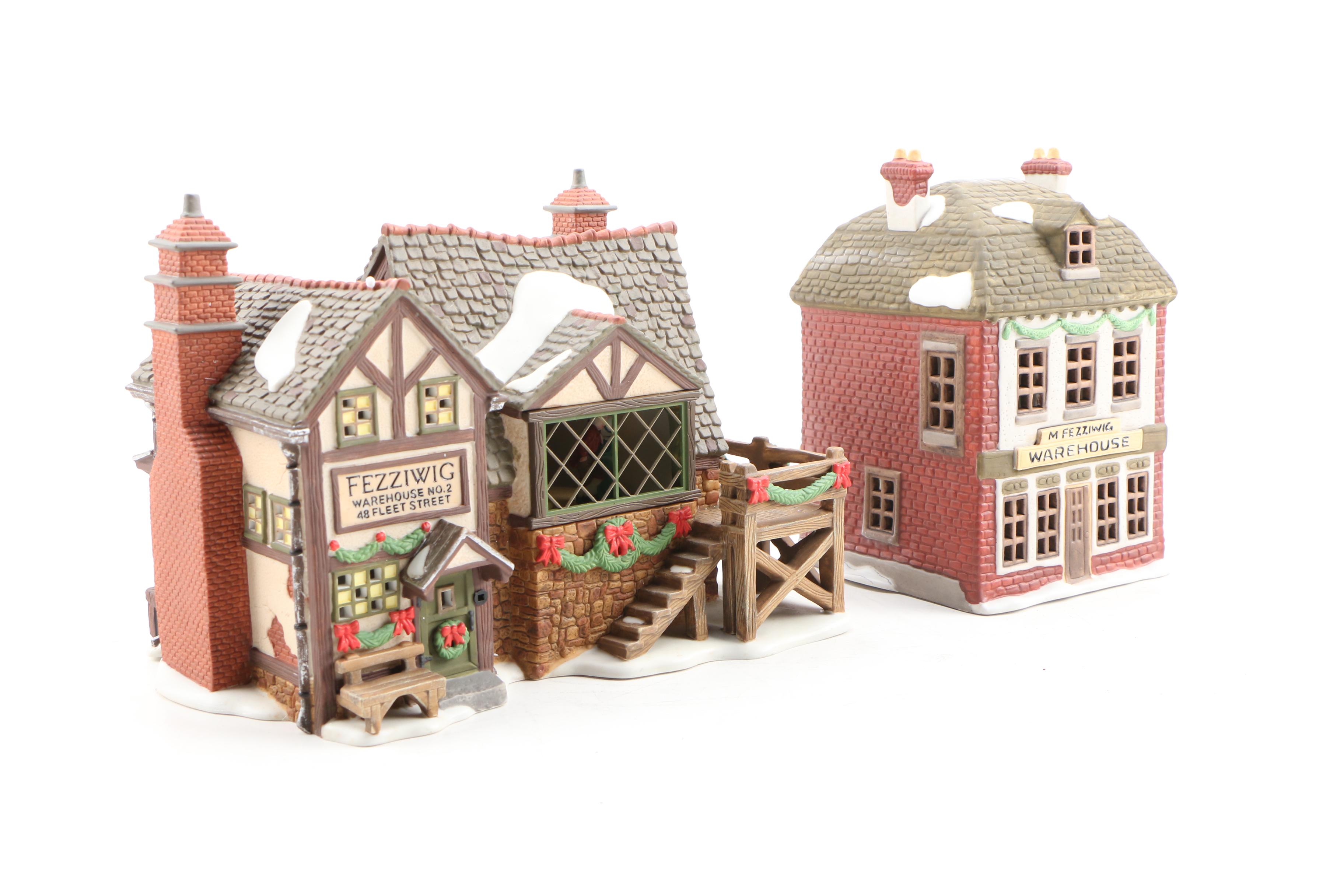 Department 56 "Dickens' Village" Porcelain Christmas Village