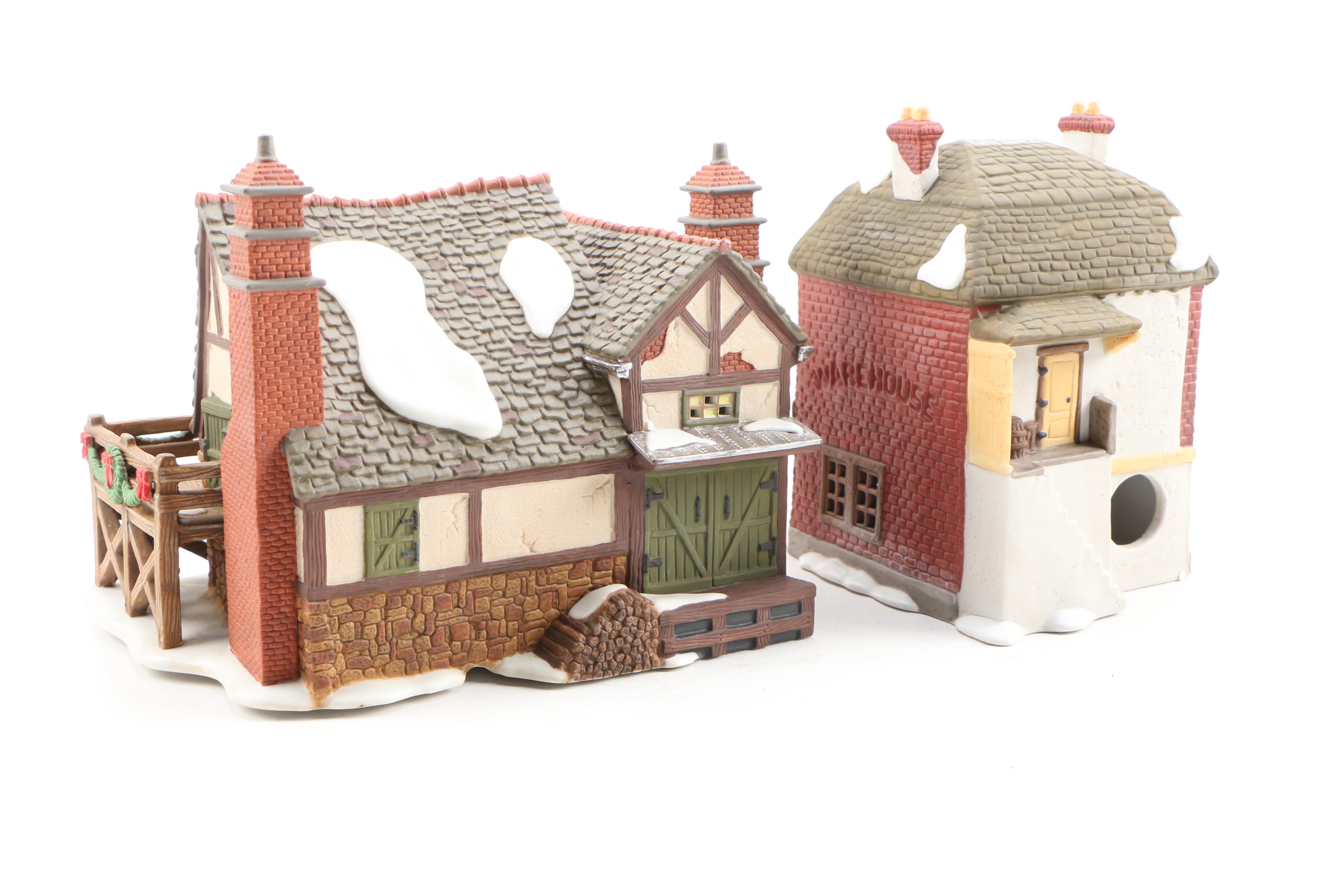 Department 56 "Dickens' Village" Porcelain Christmas Village