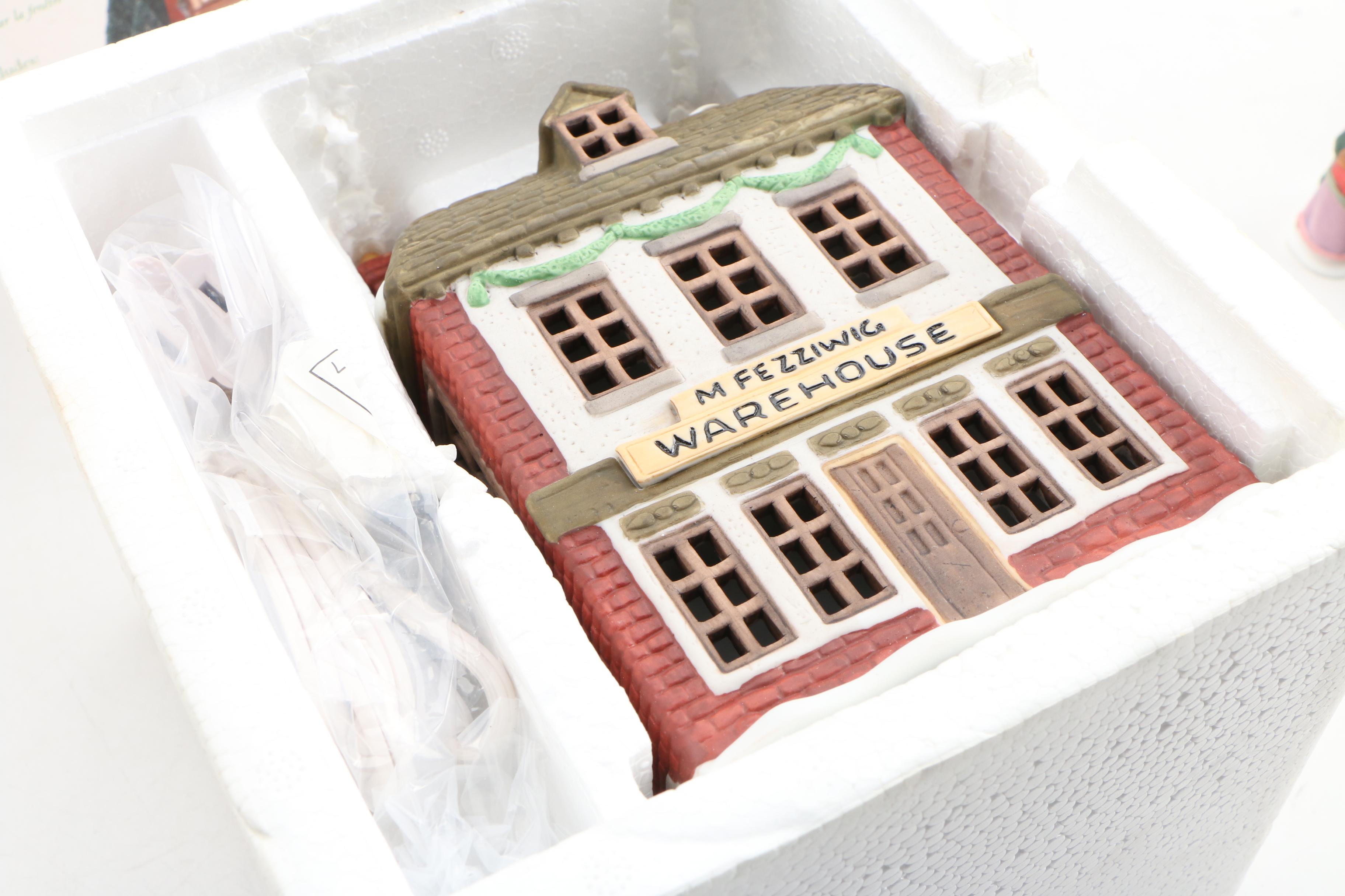 Department 56 "Dickens' Village" Porcelain Christmas Village