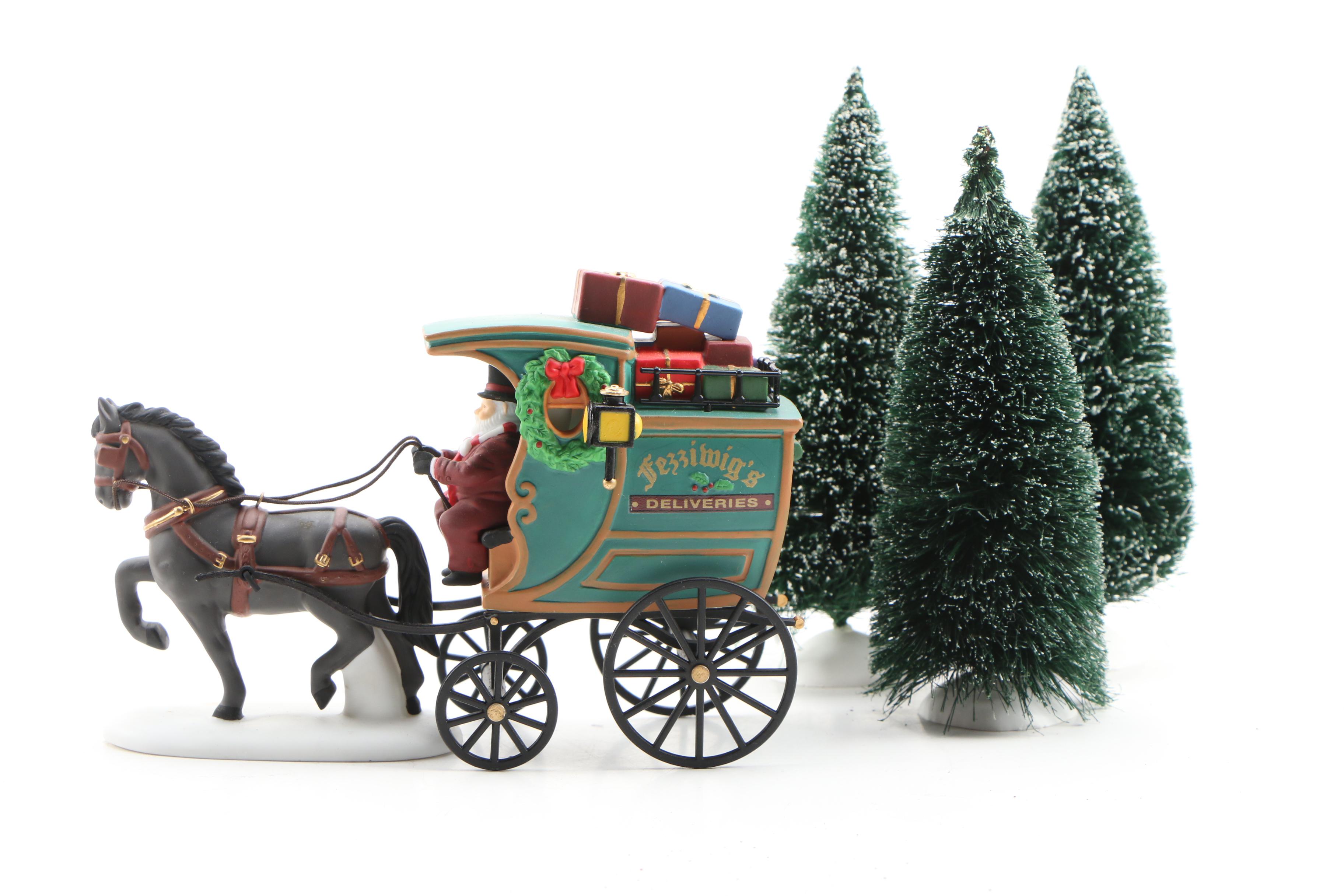 Department 56 "Dickens' Village" Porcelain Christmas Village