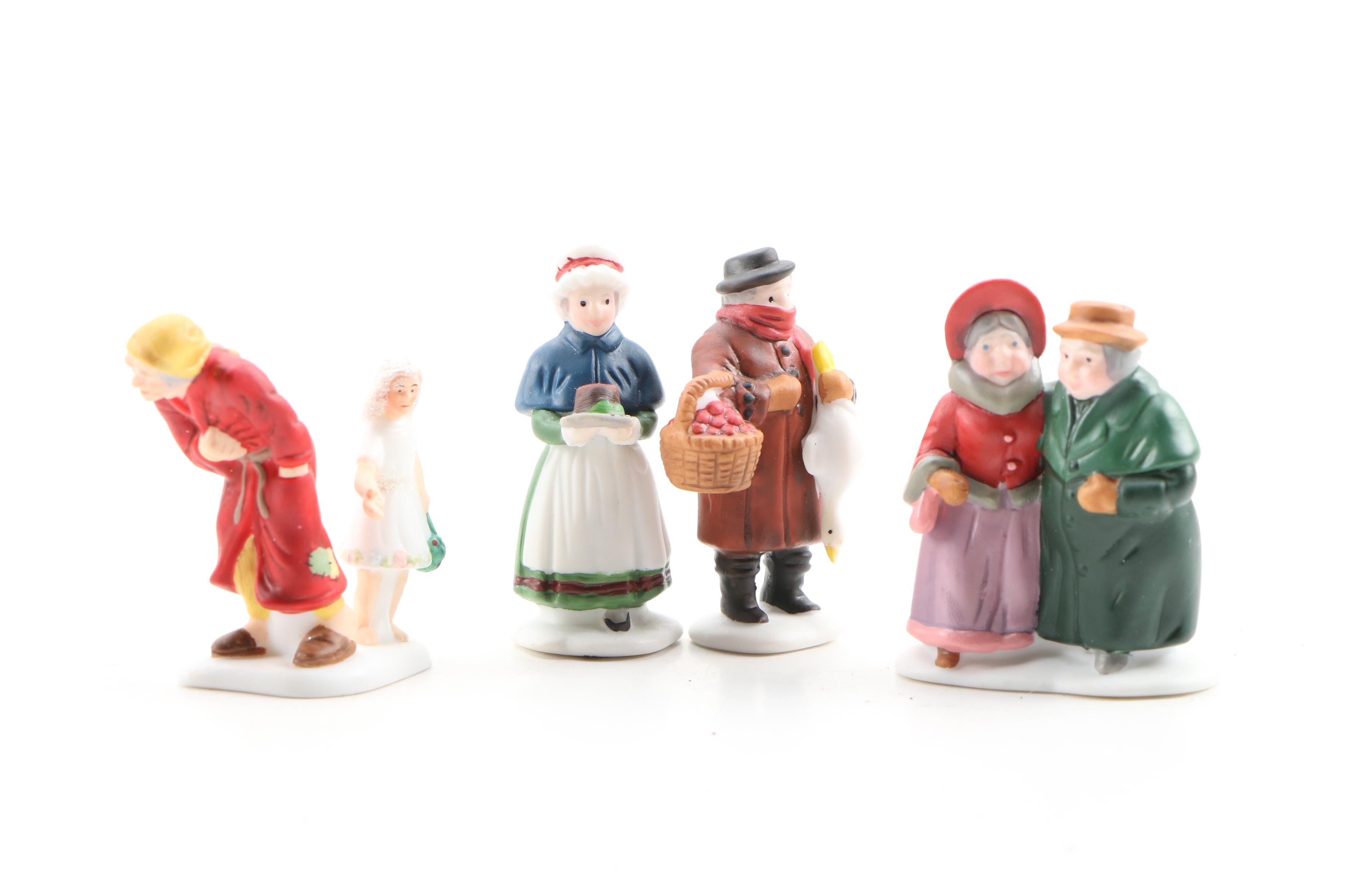 Department 56 "Dickens' Village" Porcelain Christmas Village