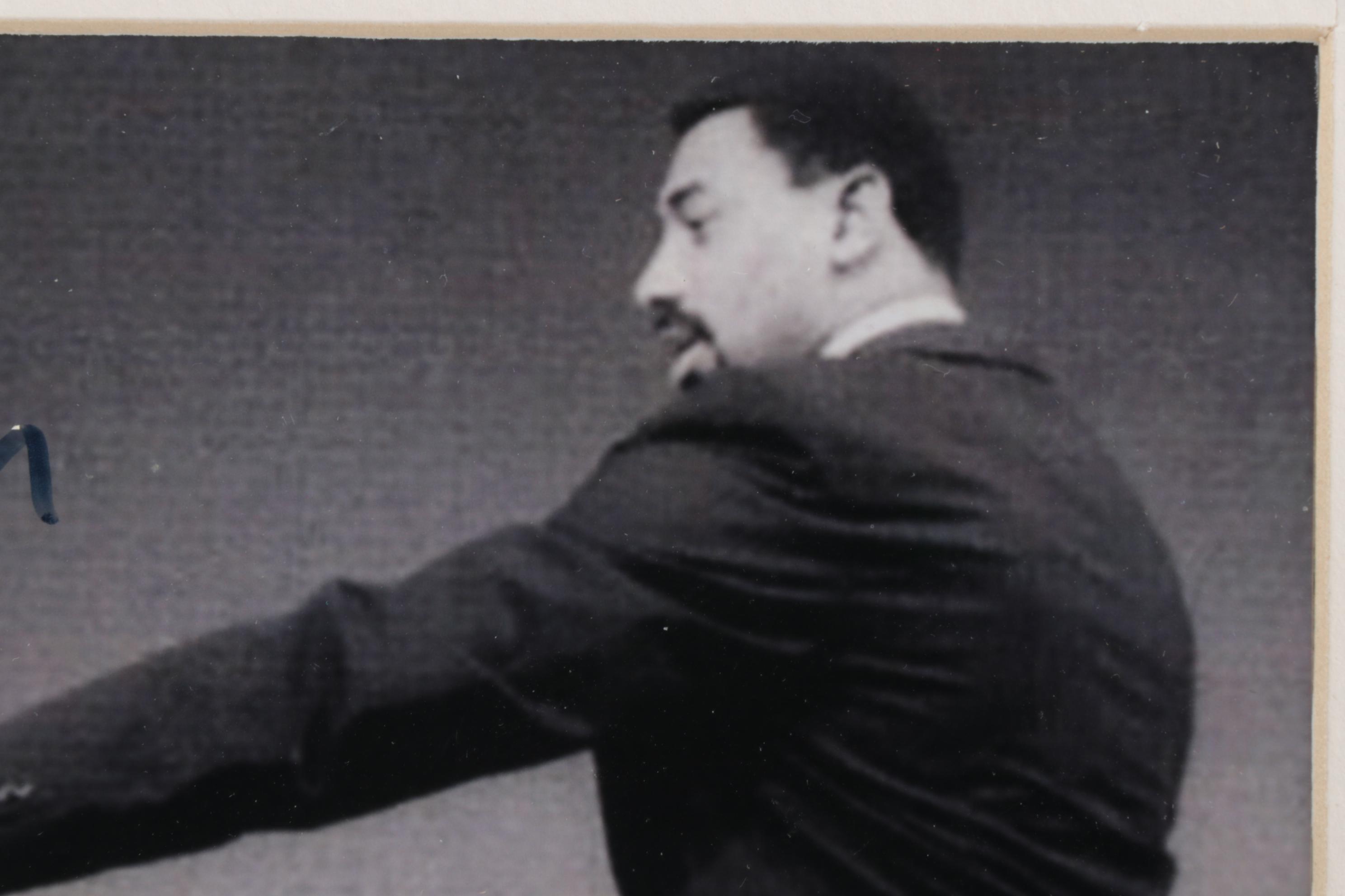 Muhammad Ali and Wilt Chamberlain Signed Photo Print  COA