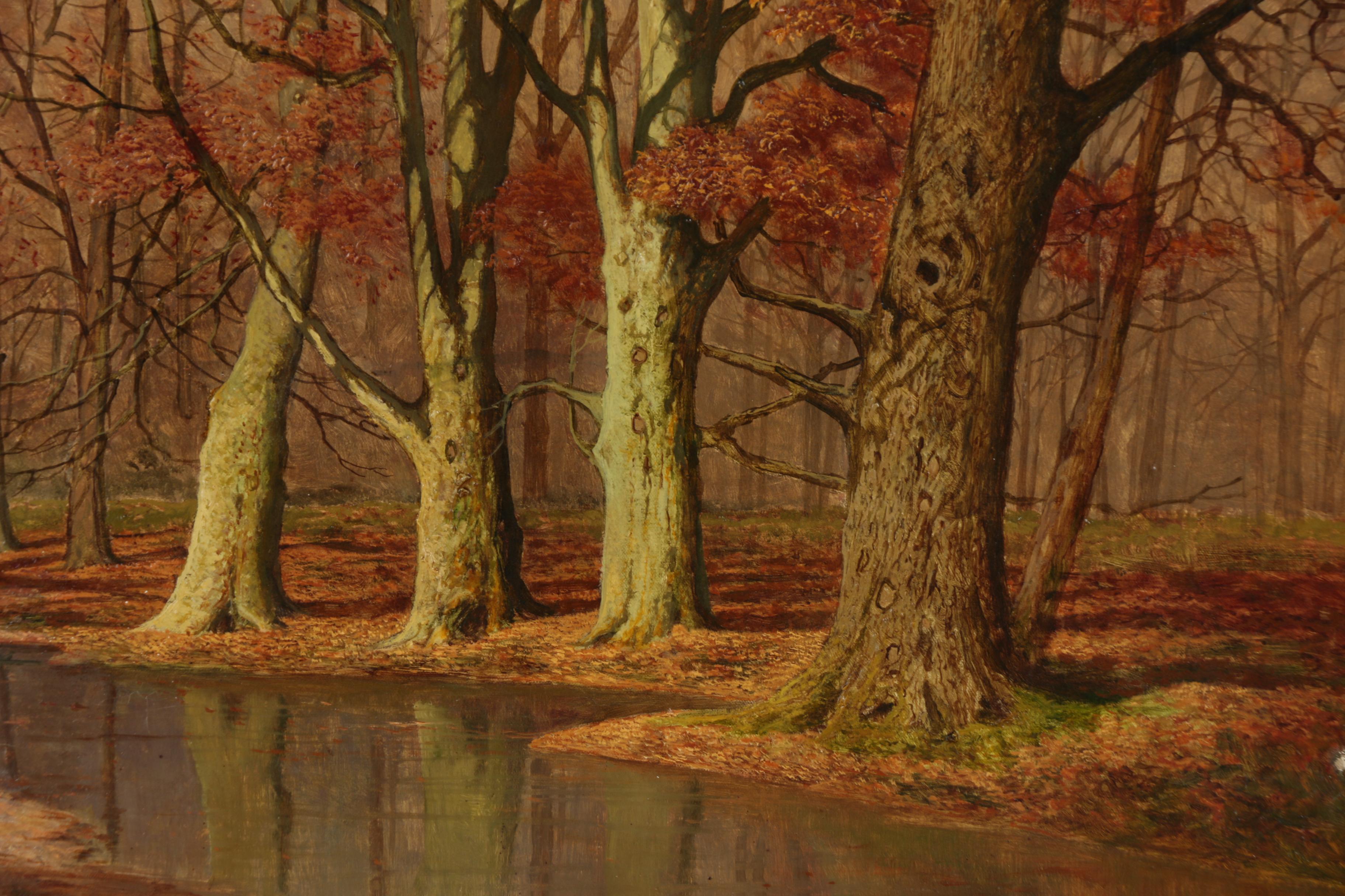 David Mead Realist Landscape Oil Painting