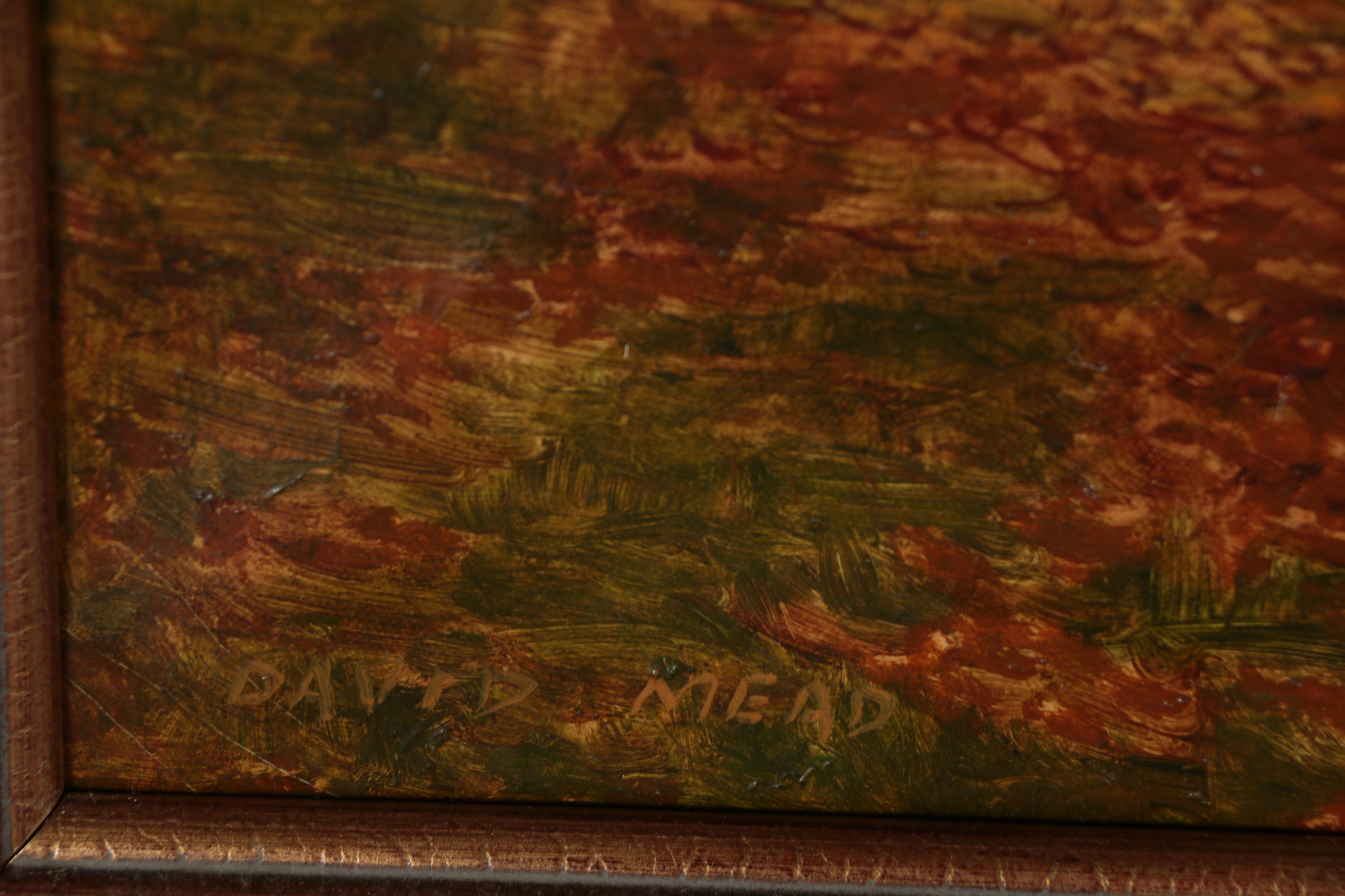 David Mead Realist Landscape Oil Painting