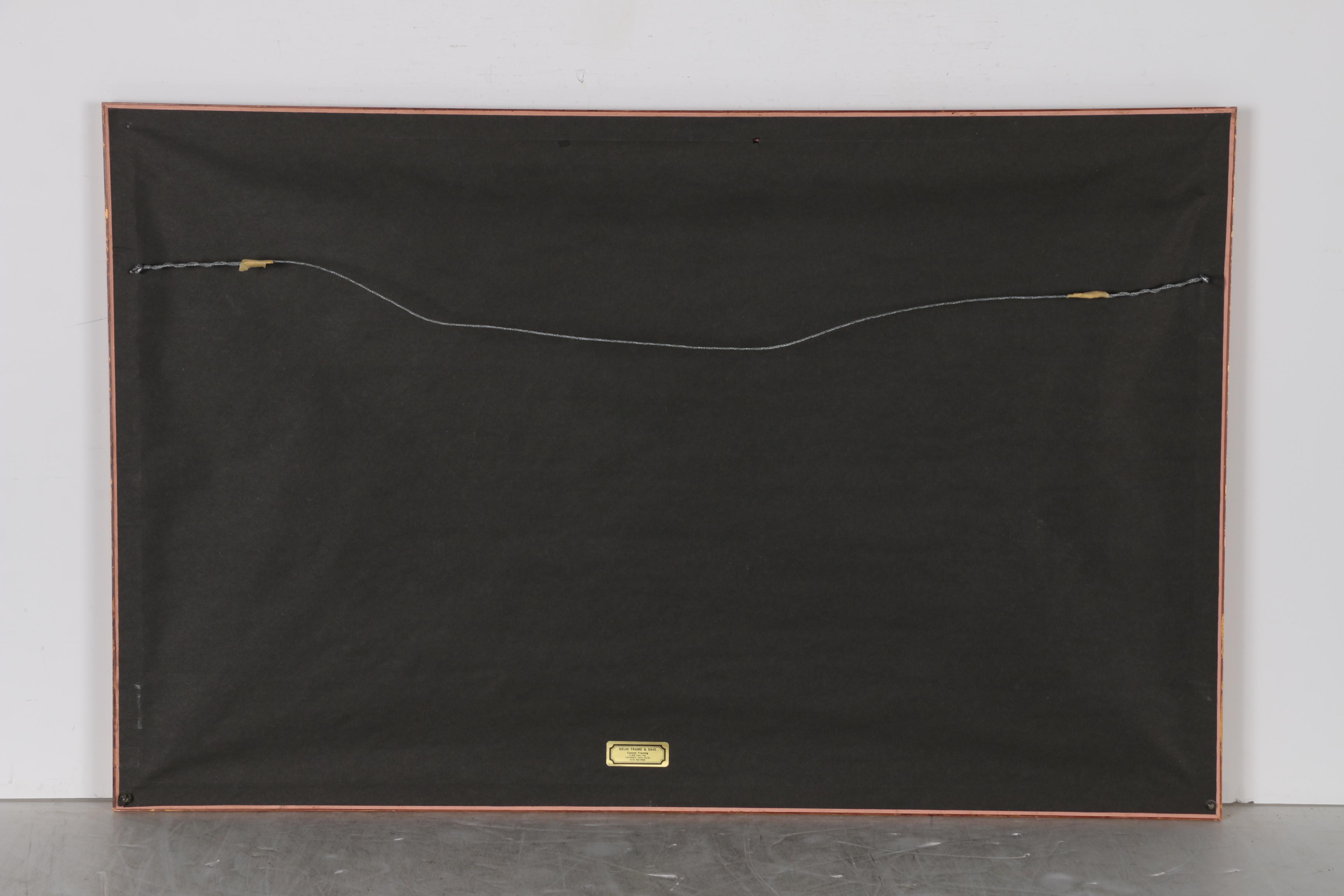 Michael Blaser Offset Lithograph "The Public Landing of Cincinnati: 1850"