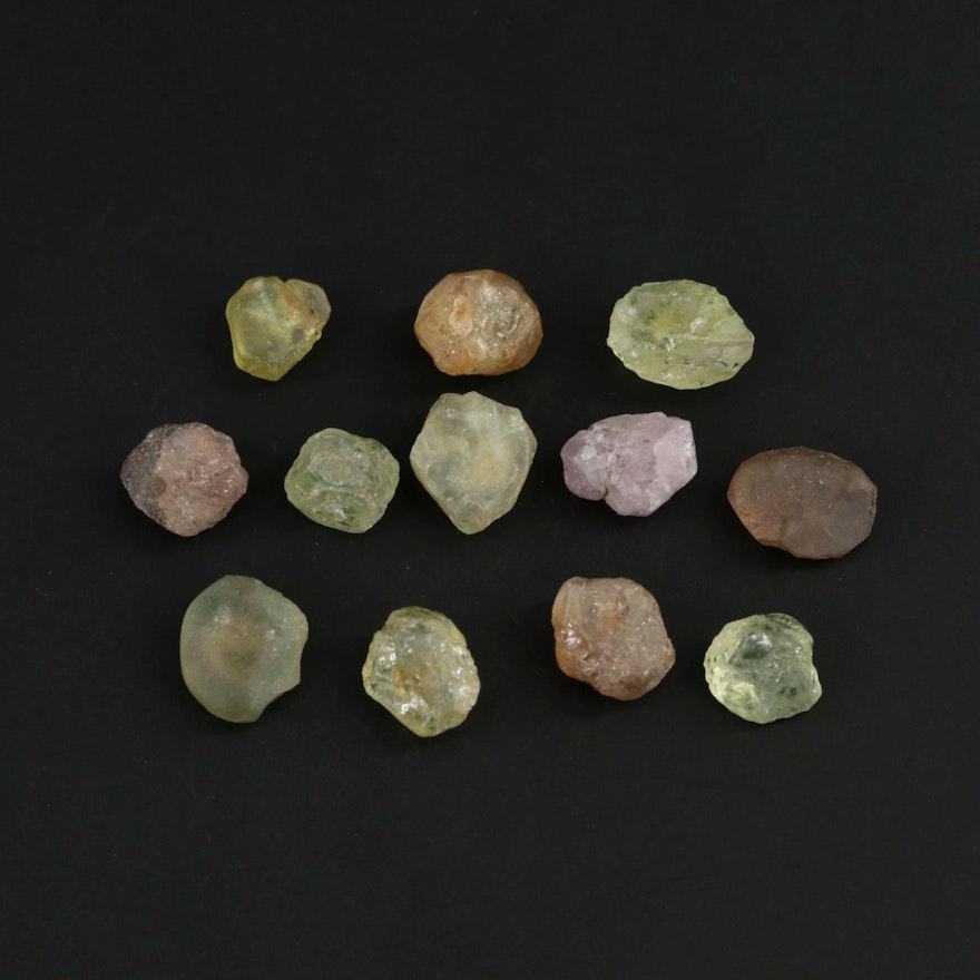 Loose 10.13 CTW Corundum Gemstones
