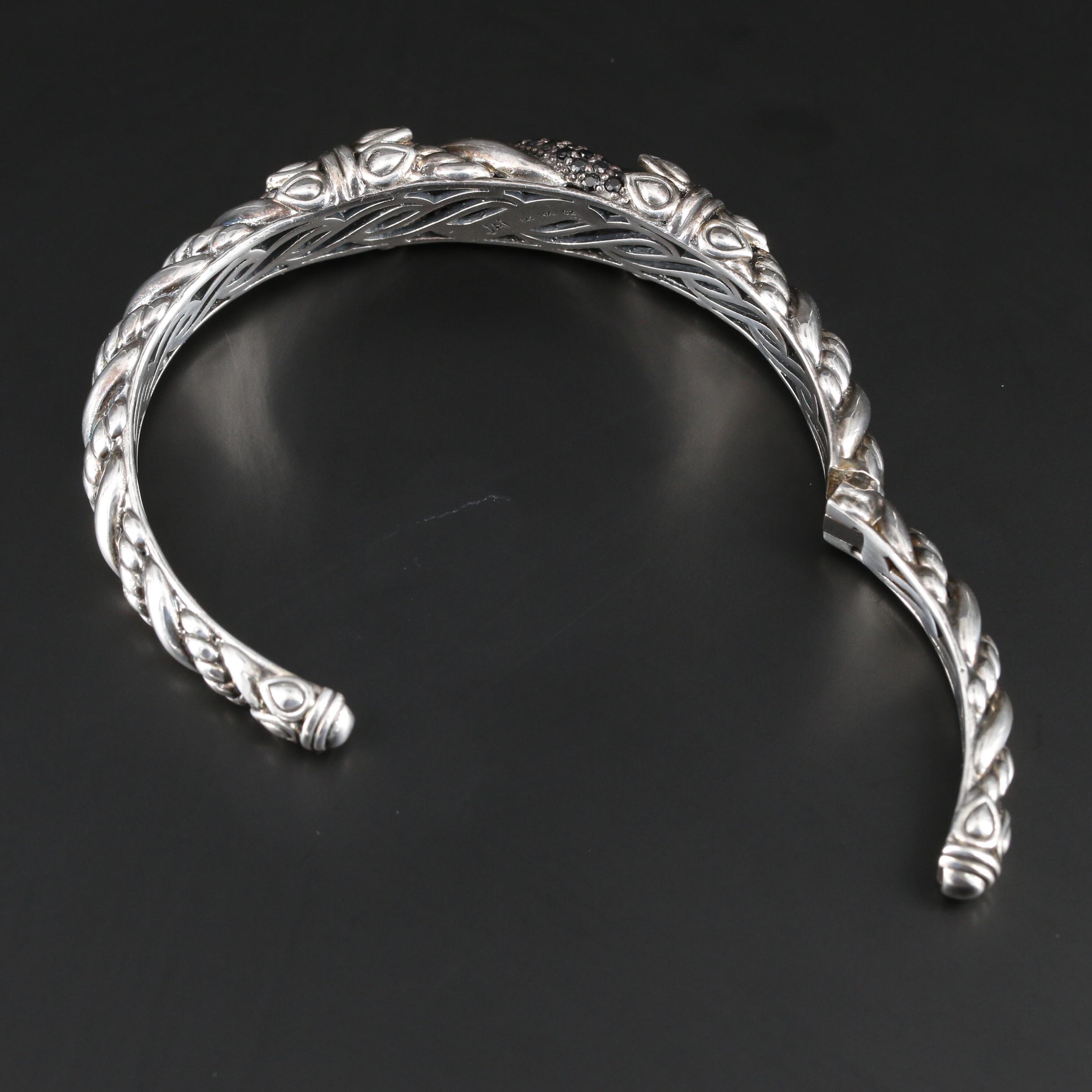 JAI By John Hardy Sterling Silver Gemstone Cuff Bracelet With 14K Gold Accents