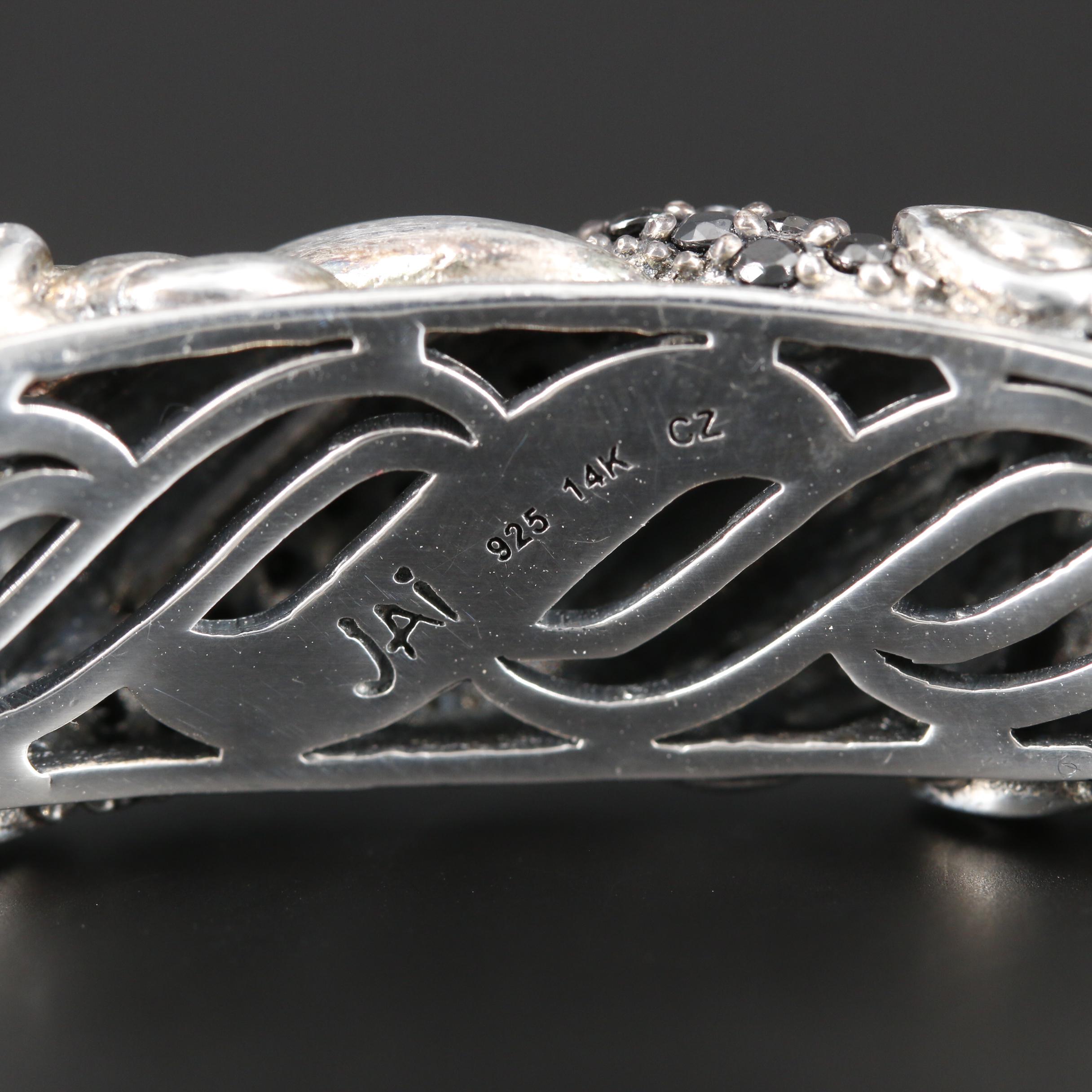 JAI By John Hardy Sterling Silver Gemstone Cuff Bracelet With 14K Gold Accents