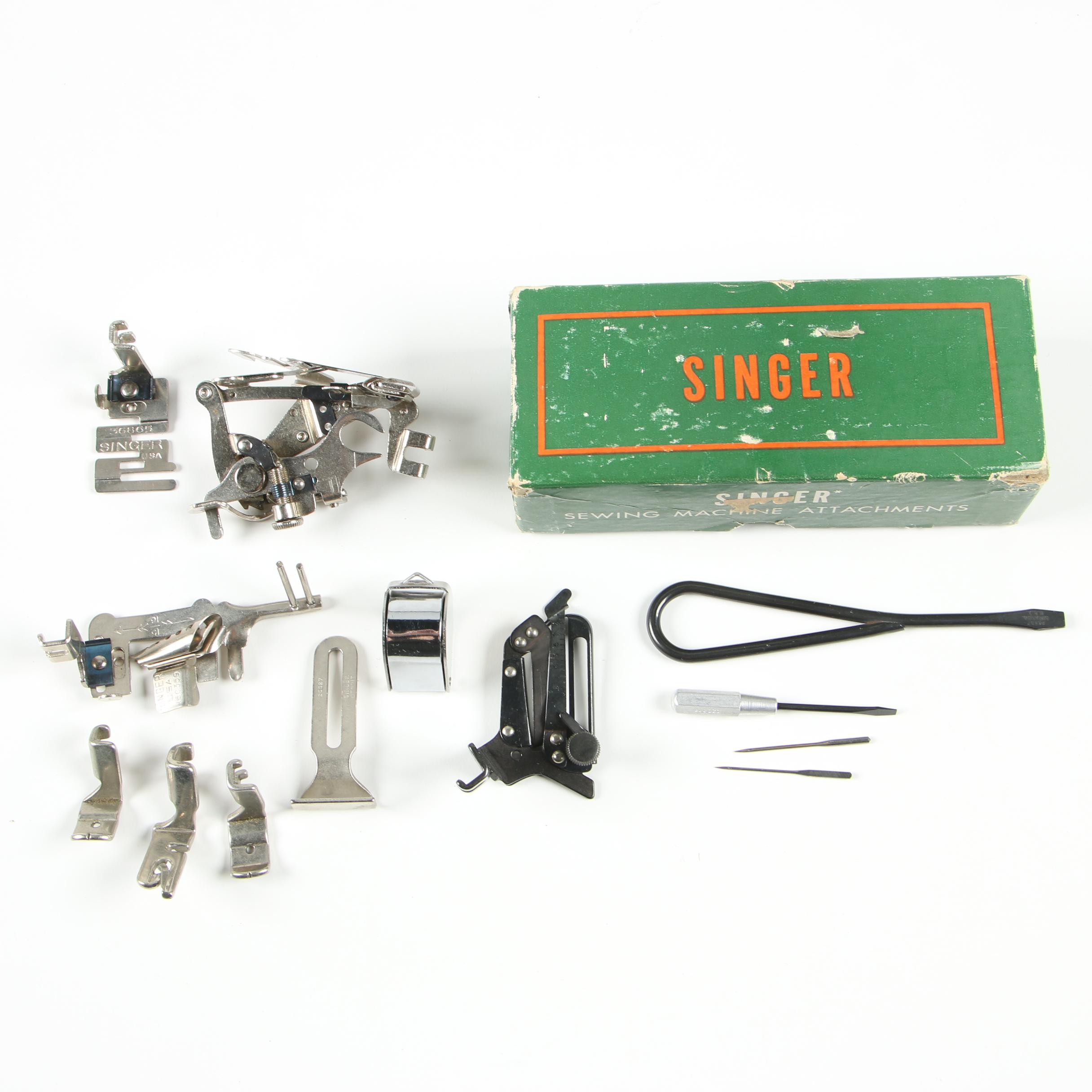 Singer Featherweight 221 Electric Sewing Machine with Case, AL Series, 1952