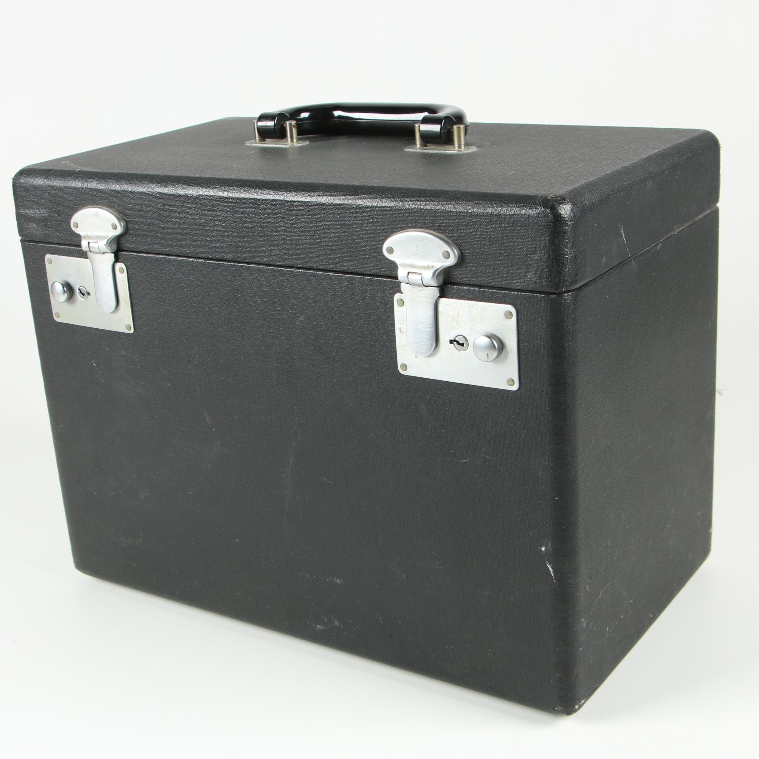 Singer Featherweight 221 Electric Sewing Machine with Case, AL Series, 1952