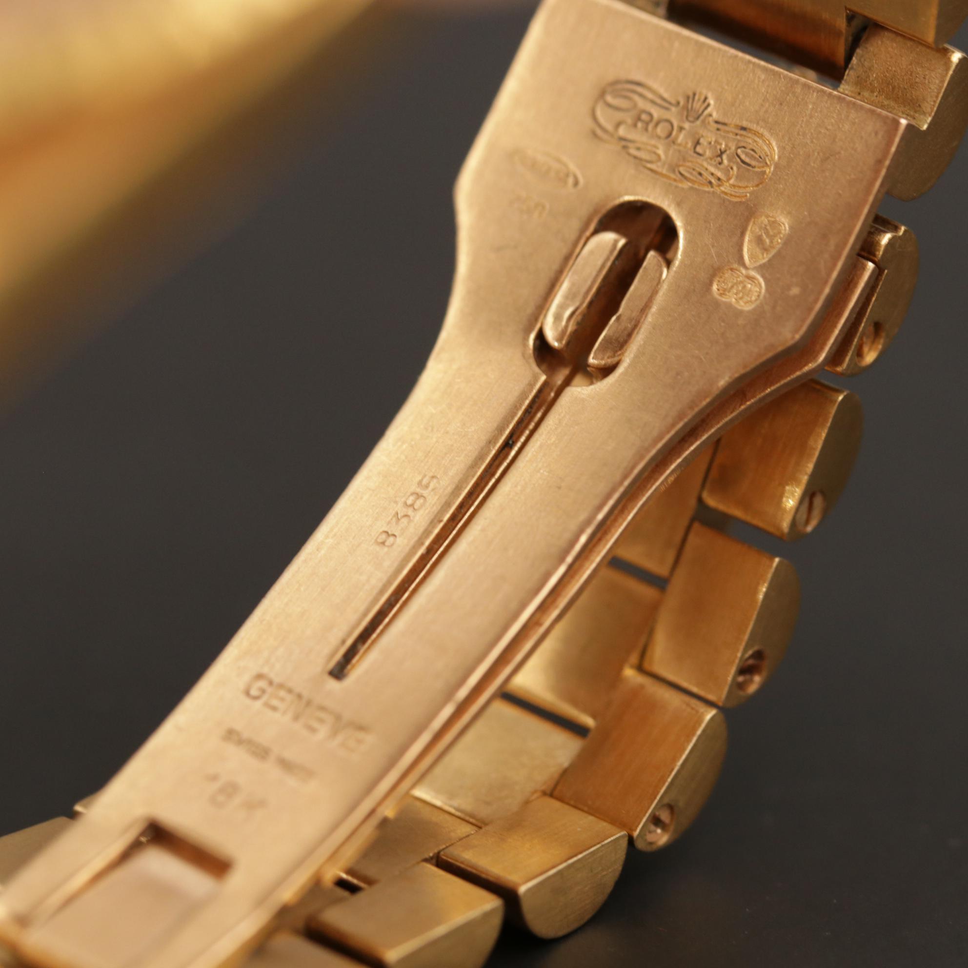 Rolex 18K Yellow Gold  Day - Date 18038 Automatic Watch, 1980