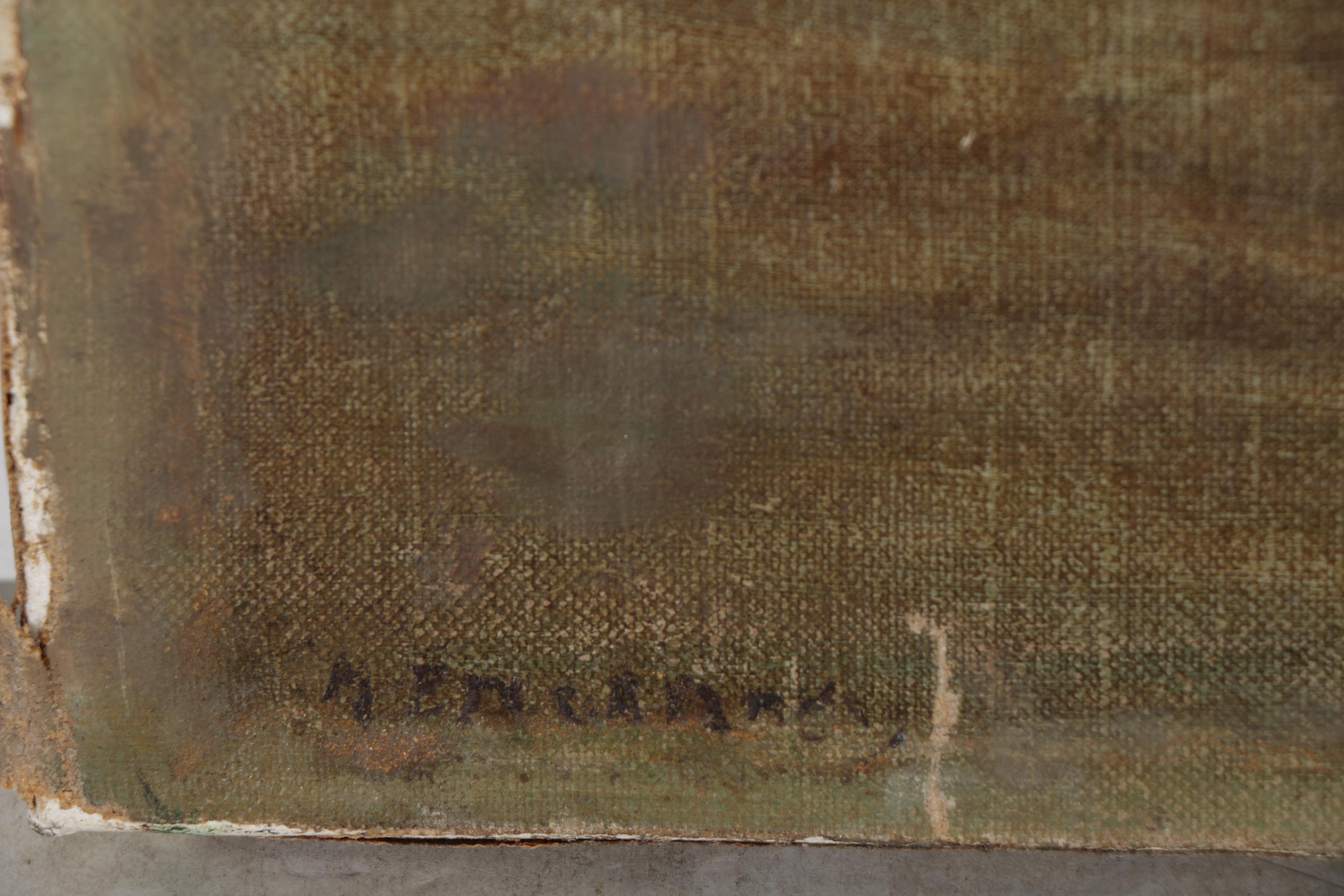 Nautical Oil Painting, Late 19th Century