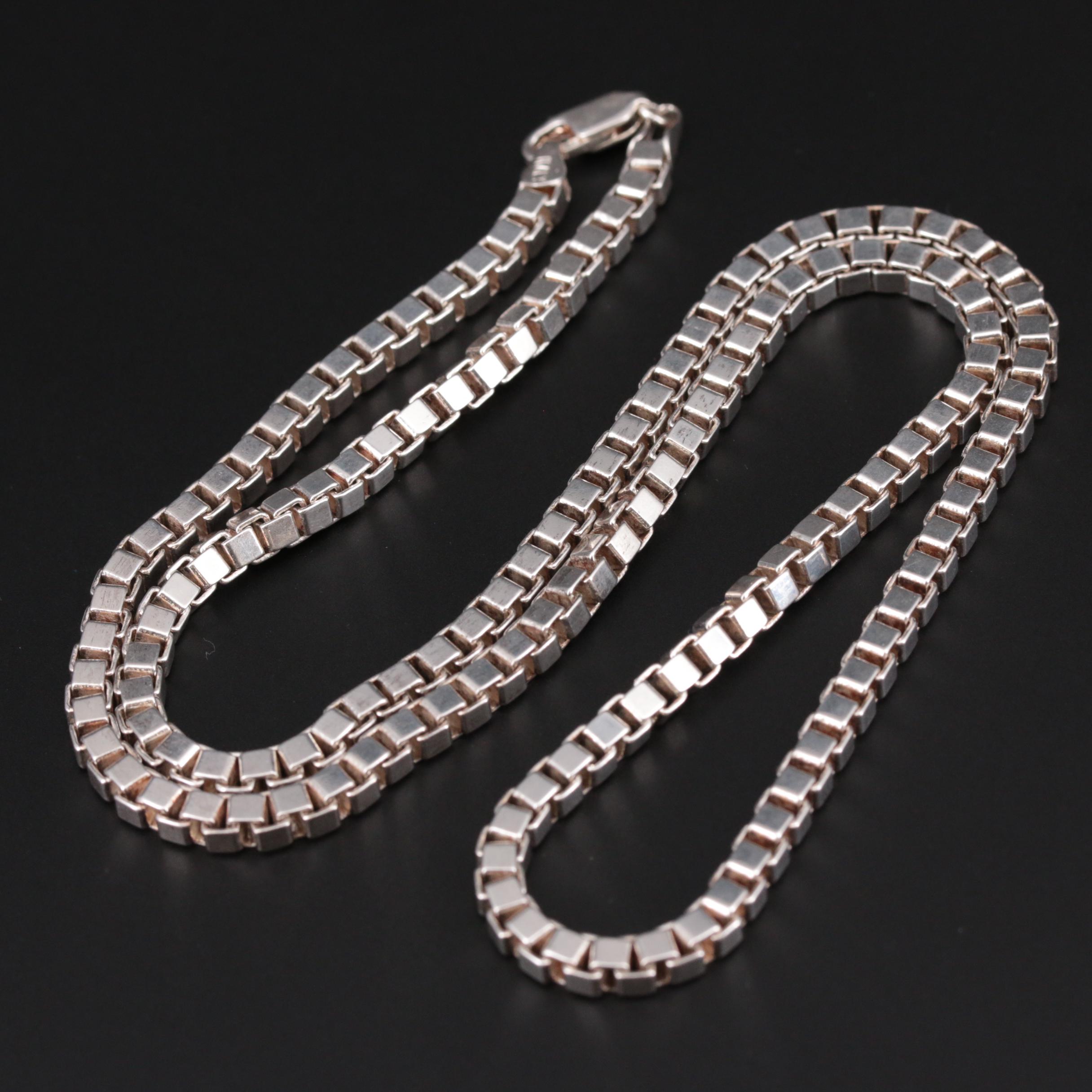 Sterling Silver Box Chain