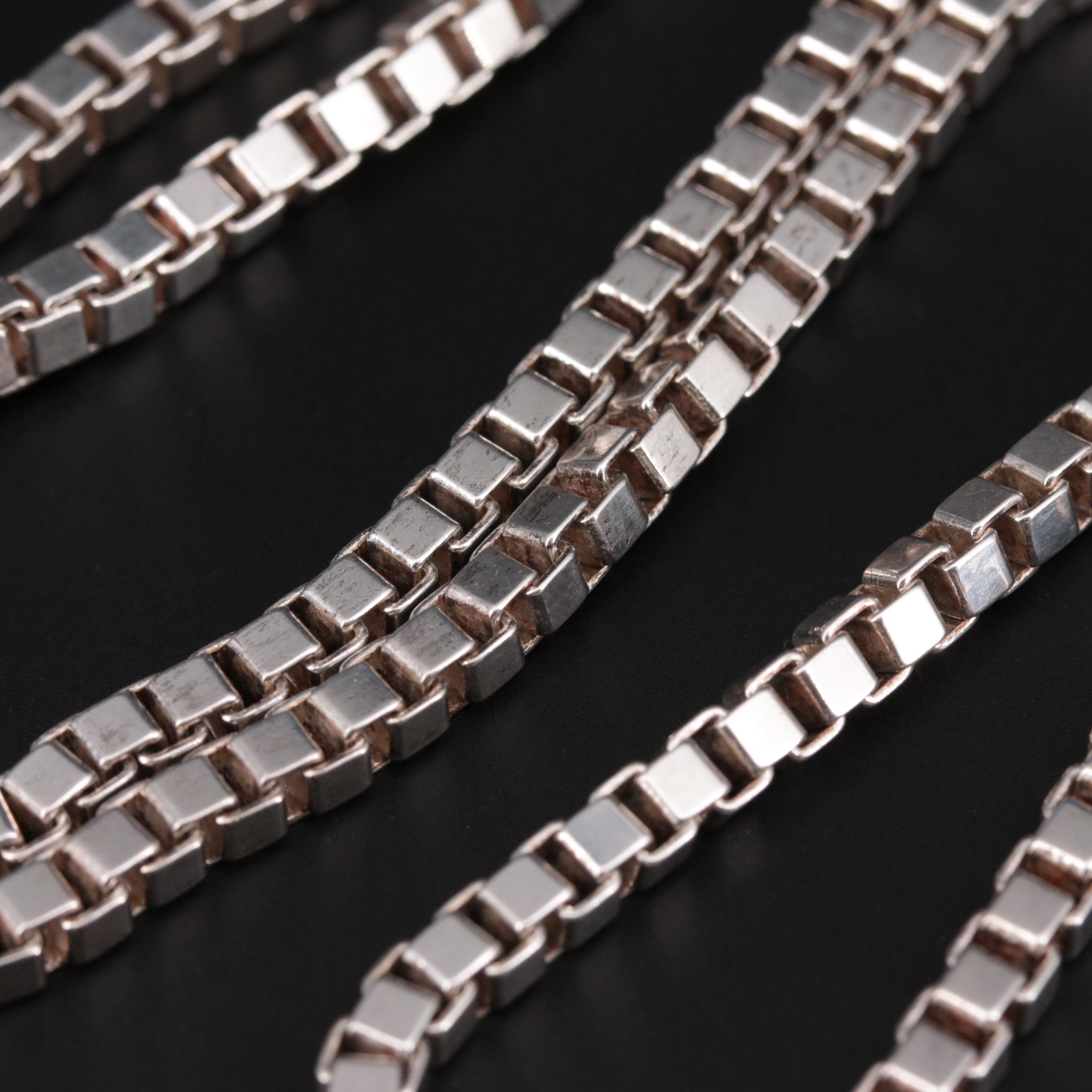 Sterling Silver Box Chain