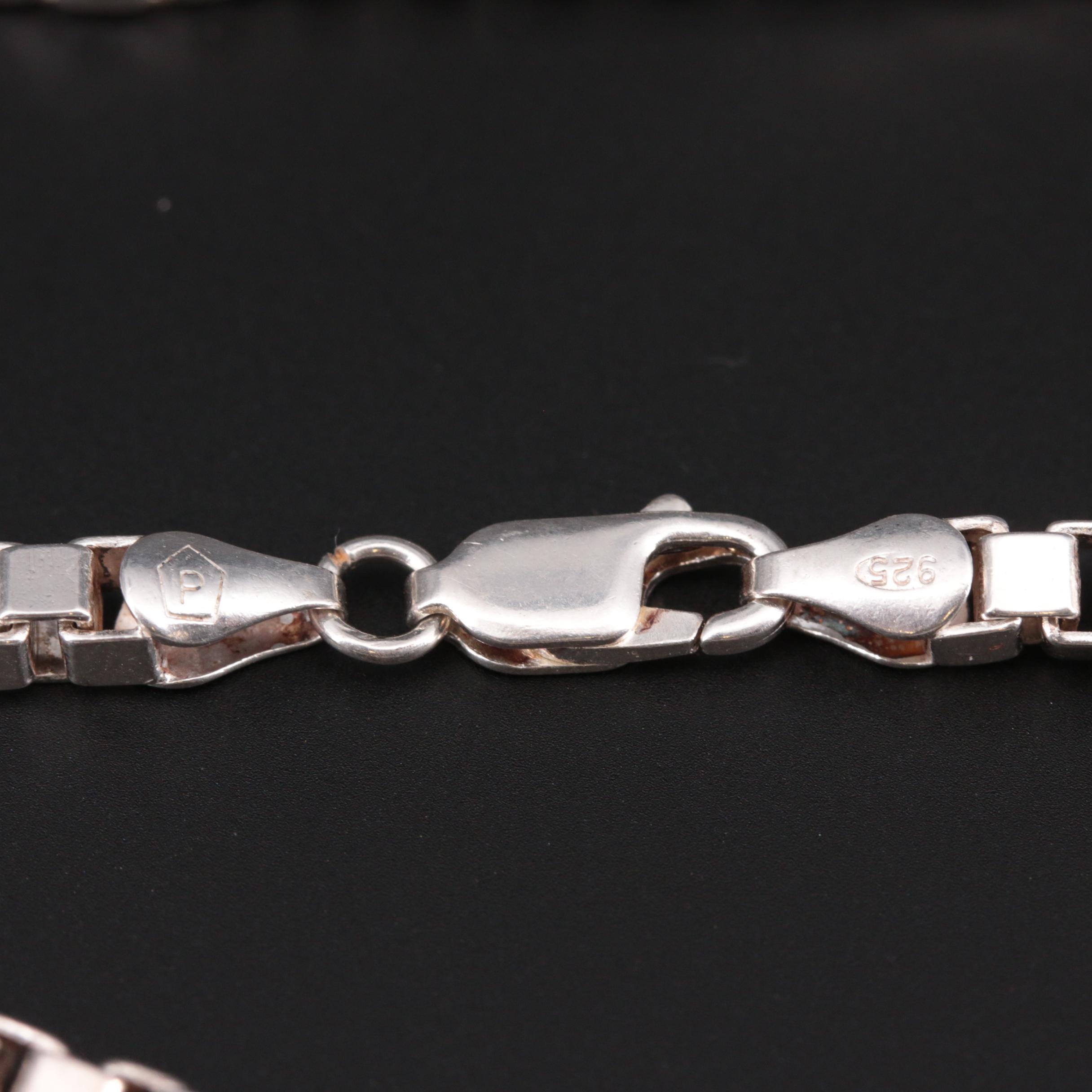 Sterling Silver Box Chain