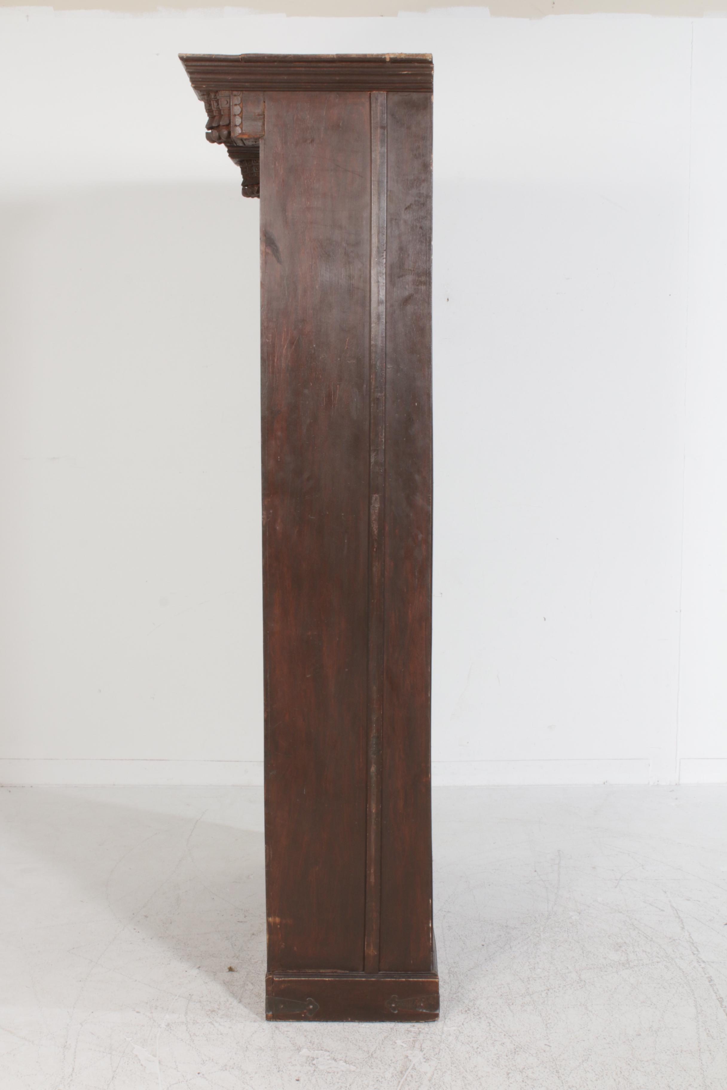 Arhaus, Indian Carved Door Frame Wooden Bookcase