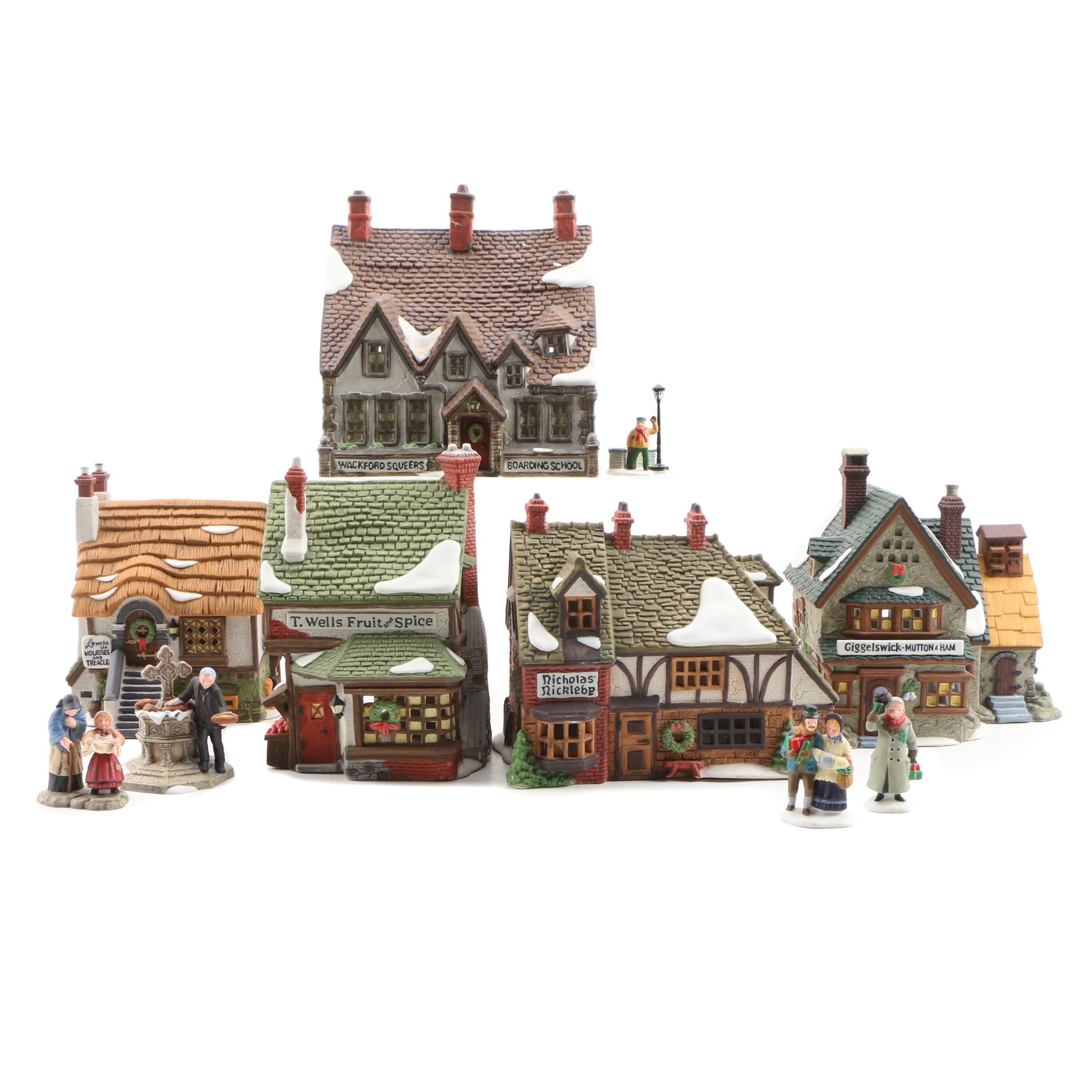 Dept. 56 Dickens' Village Series Heritage Village Collection Porcelain Buildings