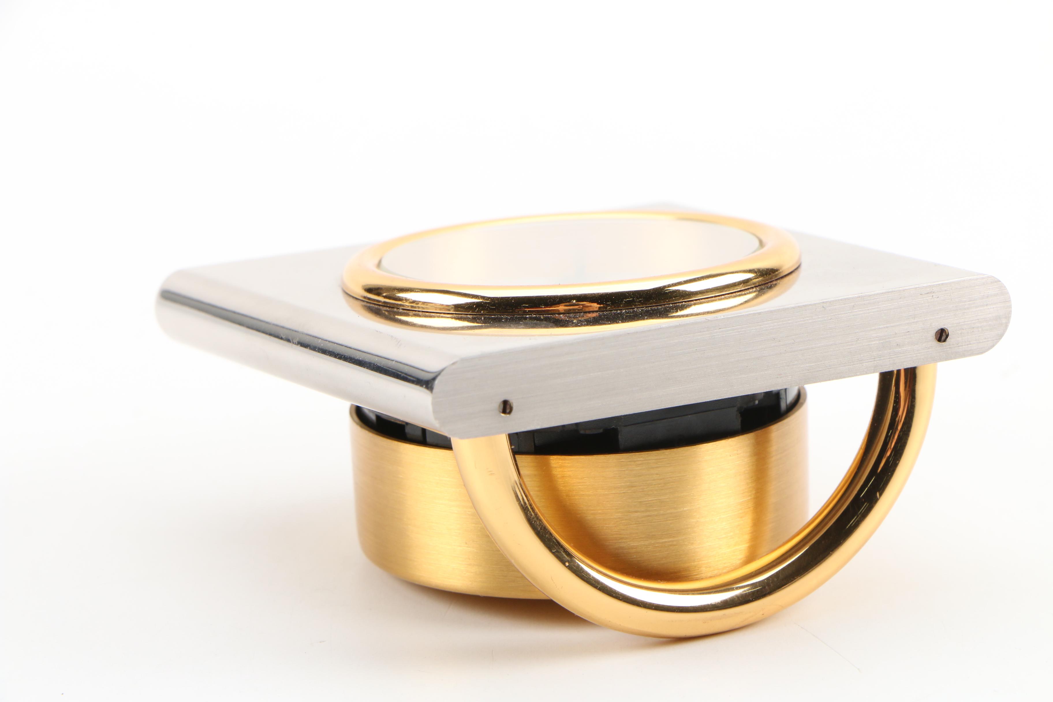 Tiffany & Co. Swiss Bedside Alarm Clock