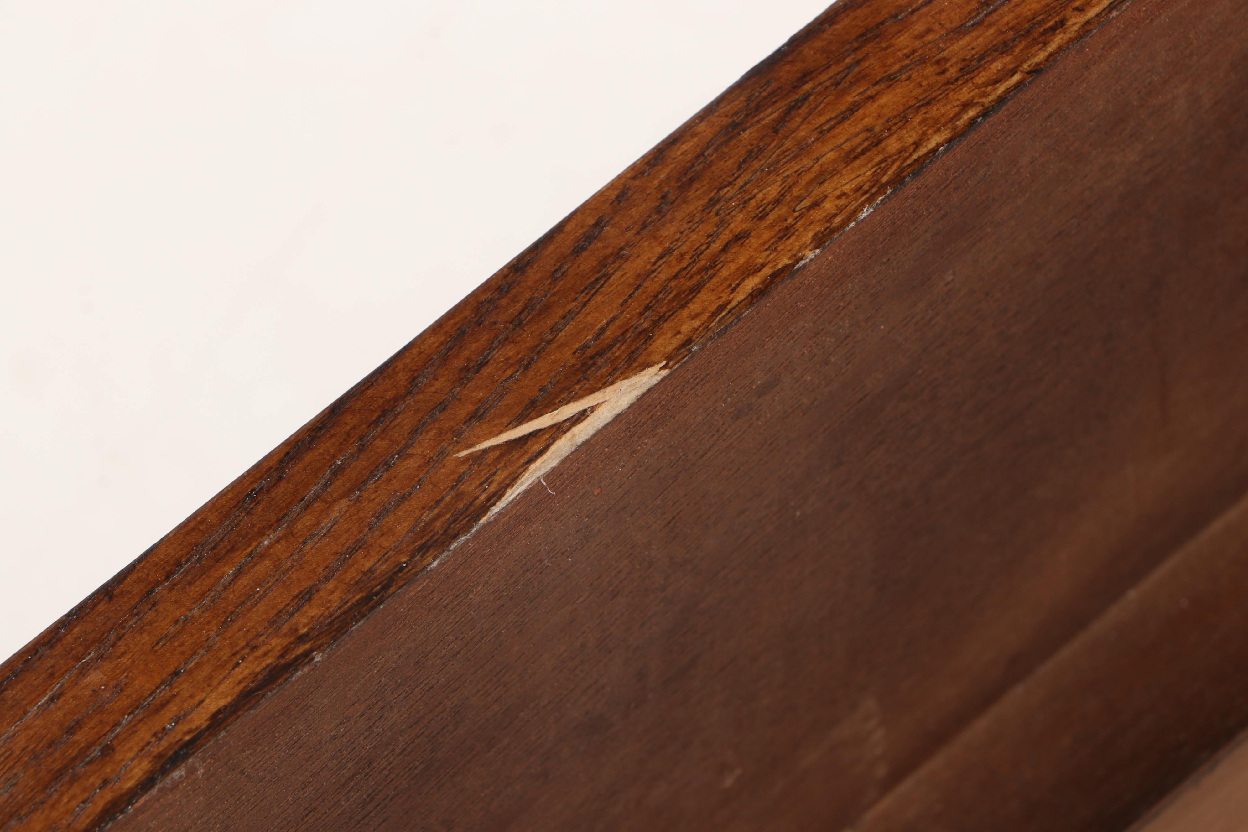 Mission Style Broyhill "Artisan Collection" Oak Queen Size Bed Frame