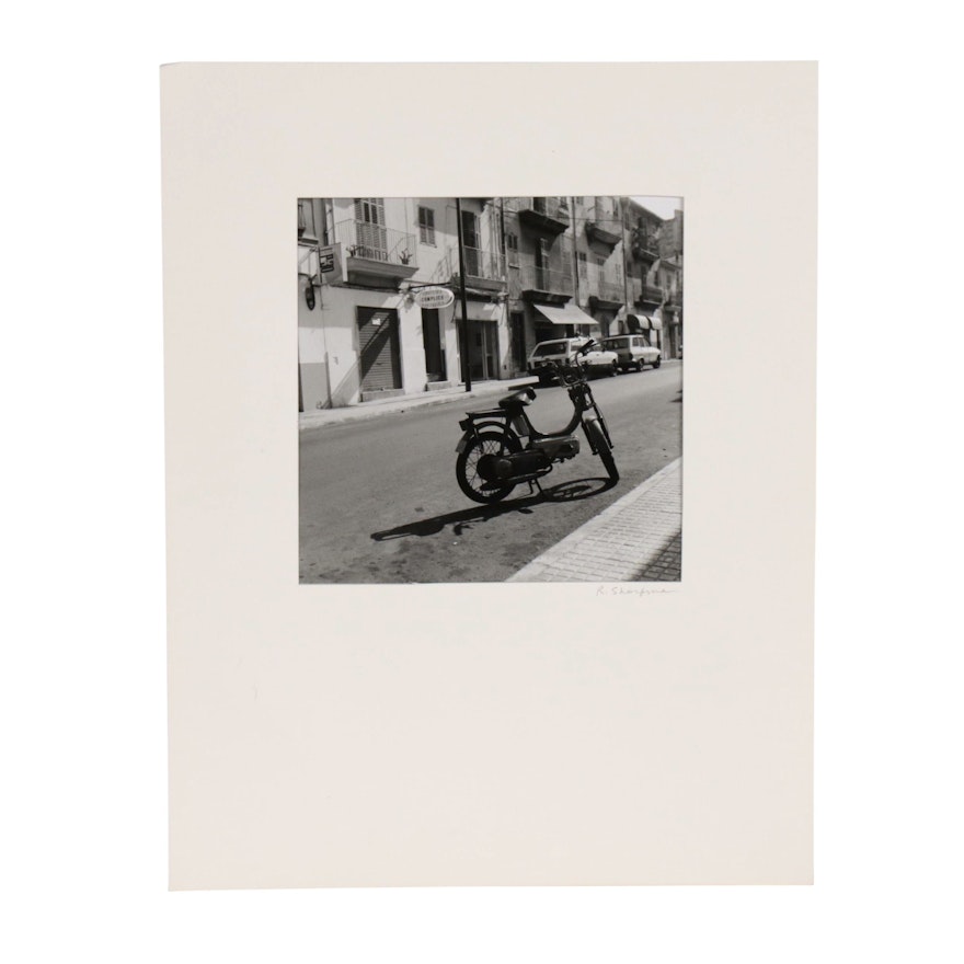 Rebecca Sharfman Street Scene Silver Gelatin Photograph