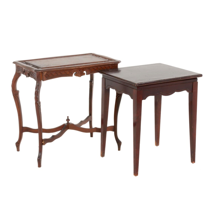 Hardwood Accent Tables