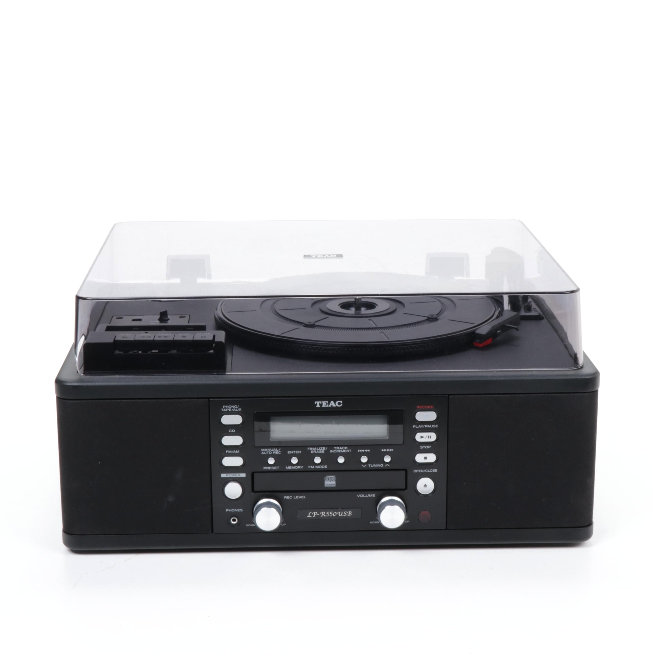 Teac LP-R550USB CD Recorder with Turntable and Cassette Player