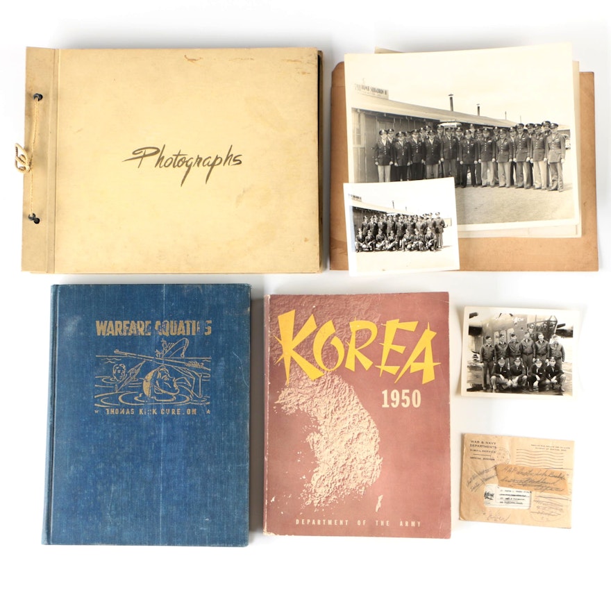 WWII and Korean War Books, Photographs, and Other Ephemera