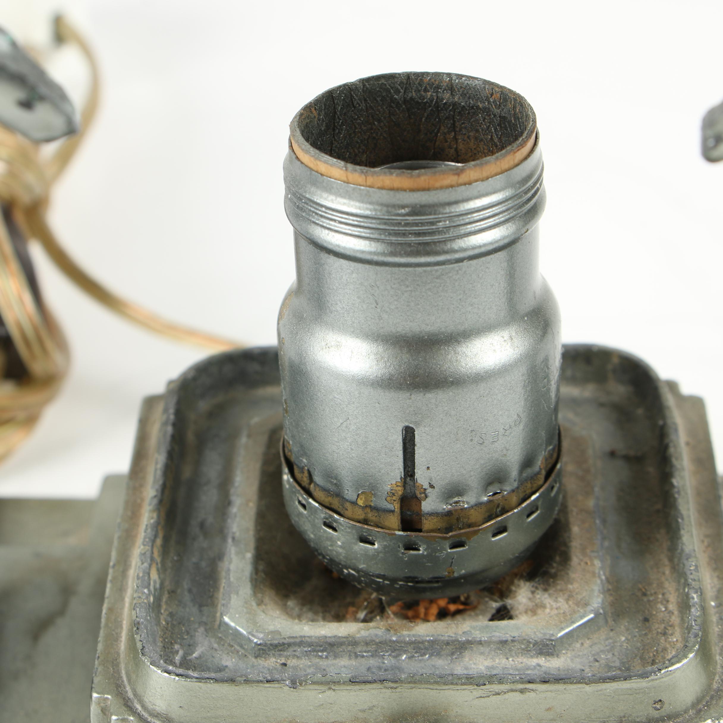 American Art Deco Frankart Figural Lamp, Late 20th Century