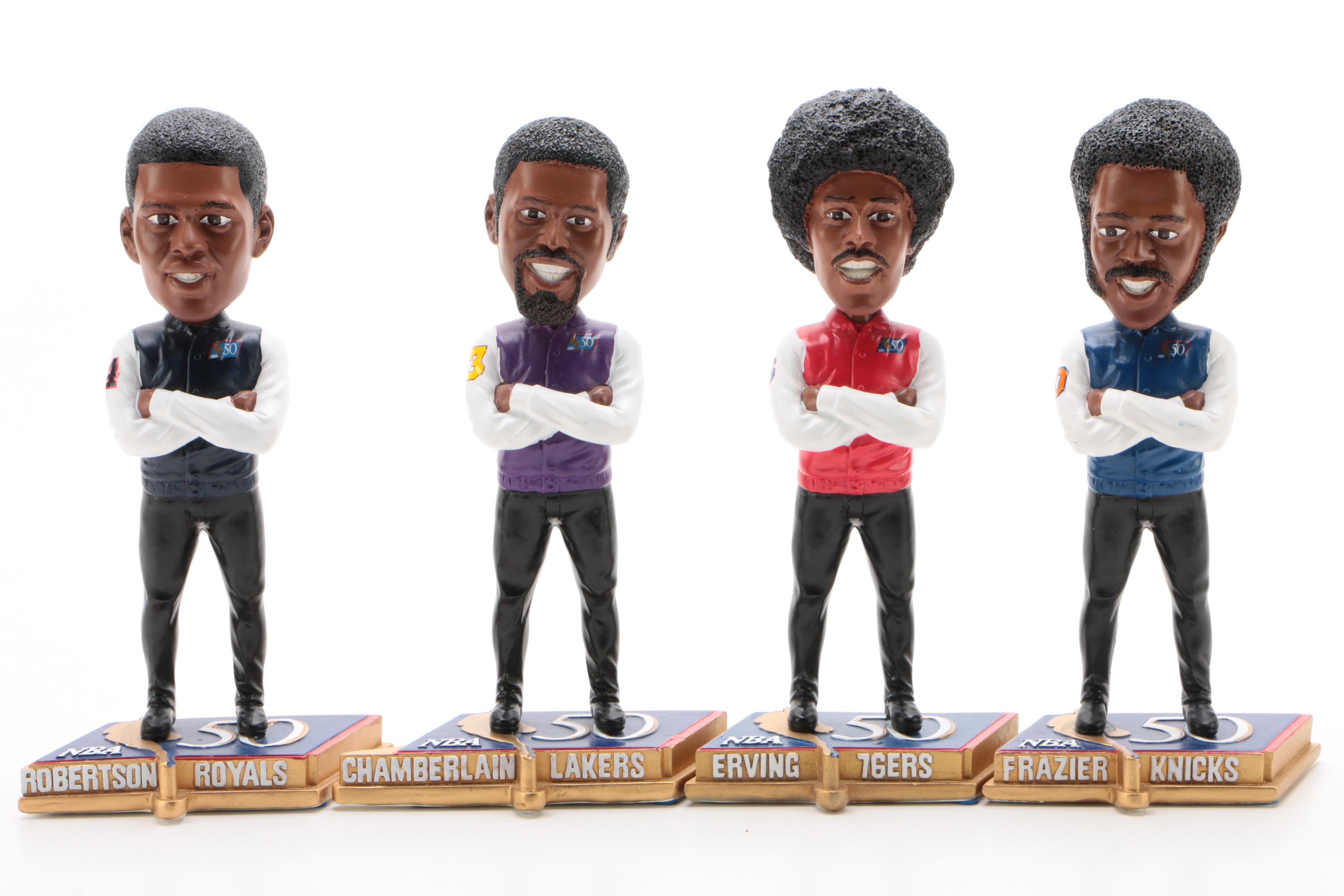 "Legends of the Court" Limited Edition NBA Bobblehead Dolls, Contemporary
