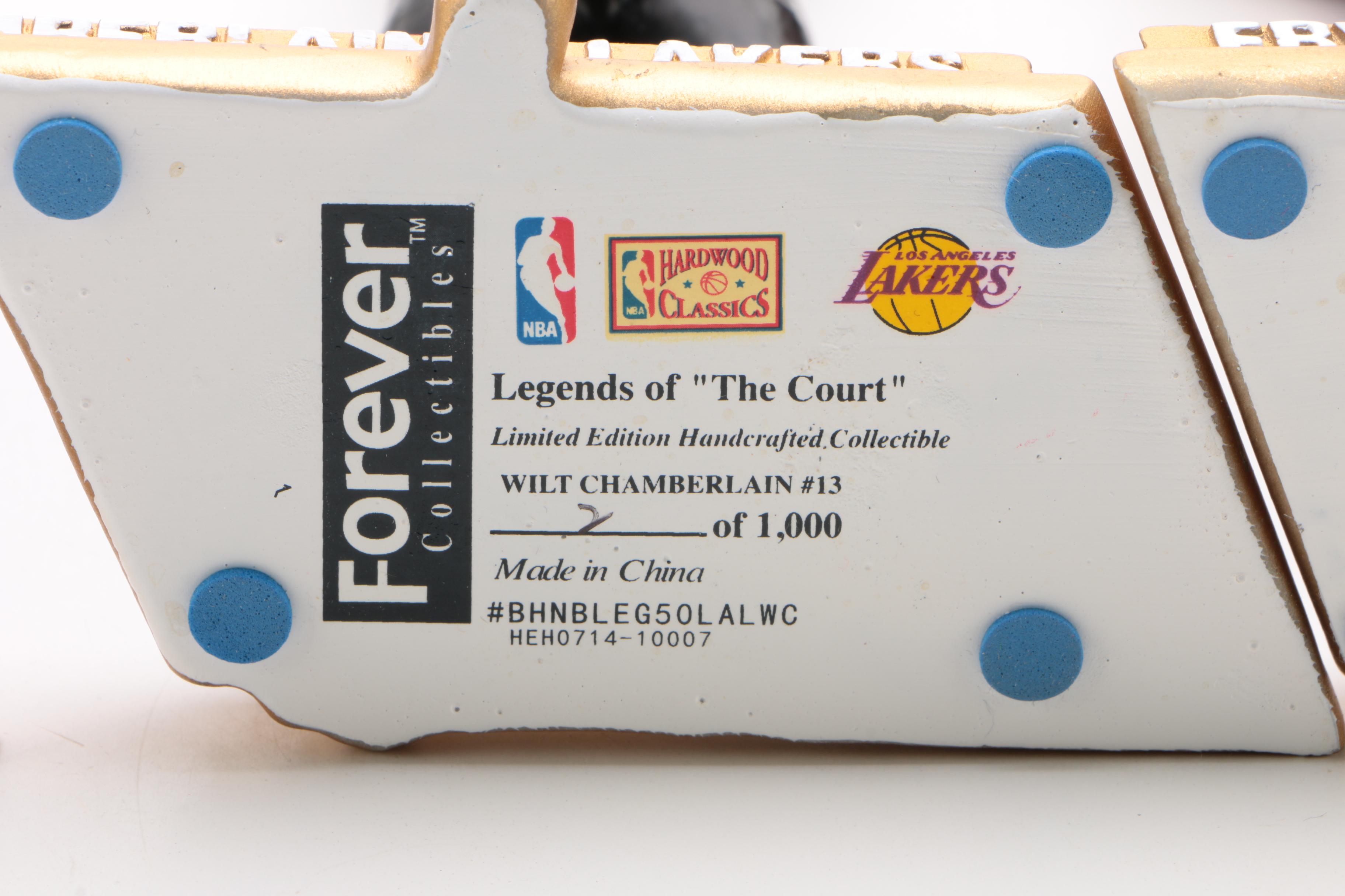 "Legends of the Court" Limited Edition NBA Bobblehead Dolls, Contemporary
