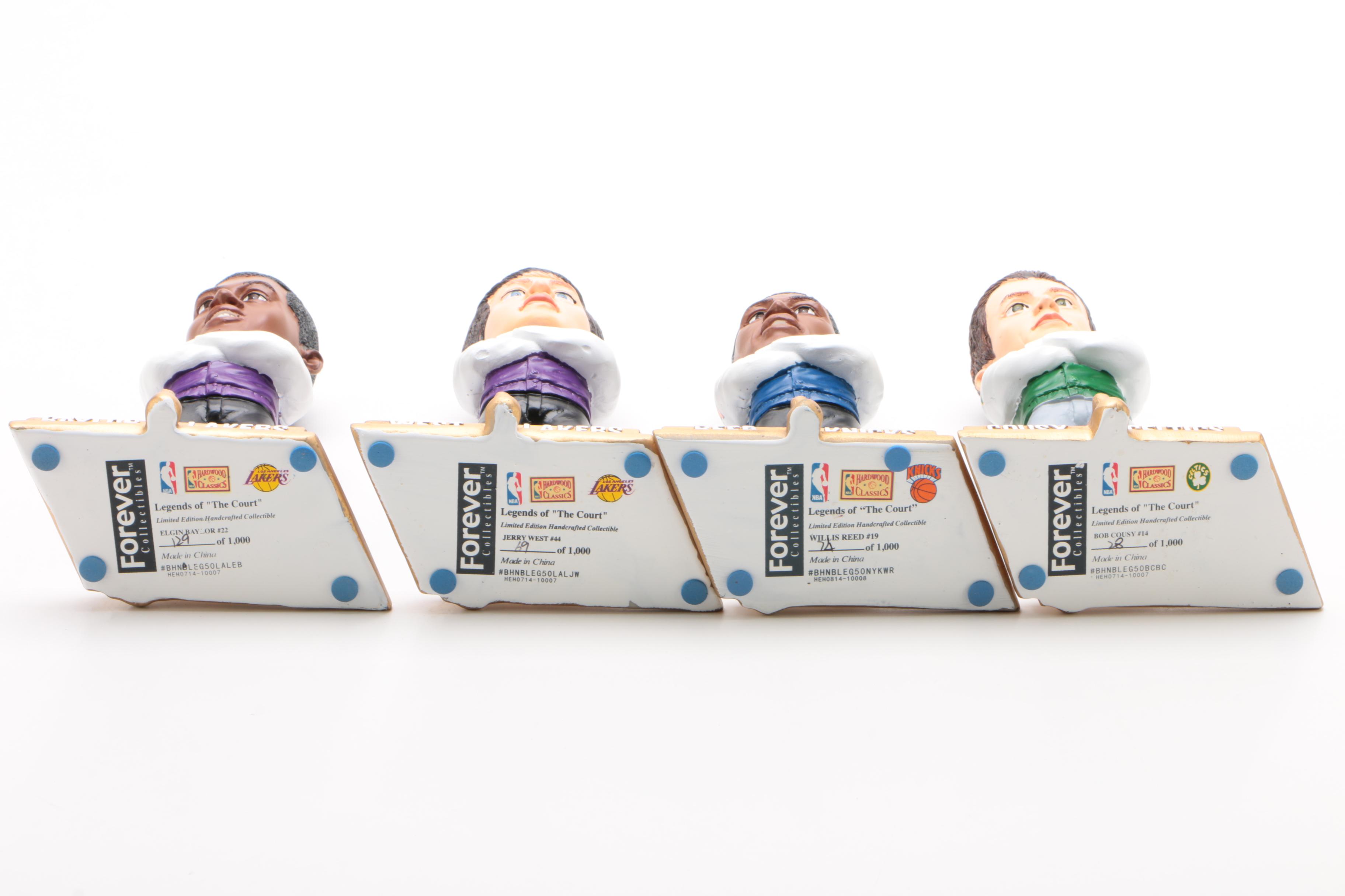 "Legends of the Court" Limited Edition NBA Bobblehead Dolls, Contemporary