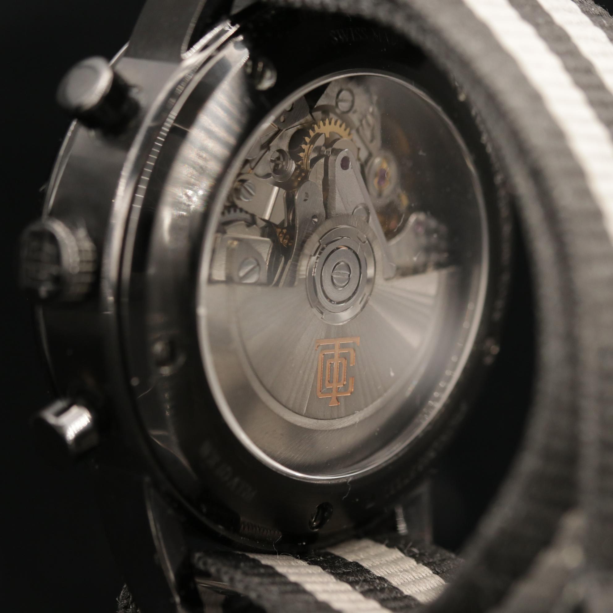 Tiffany & Co. CT60 Black DLC Coated Automatic Chronograph Watch