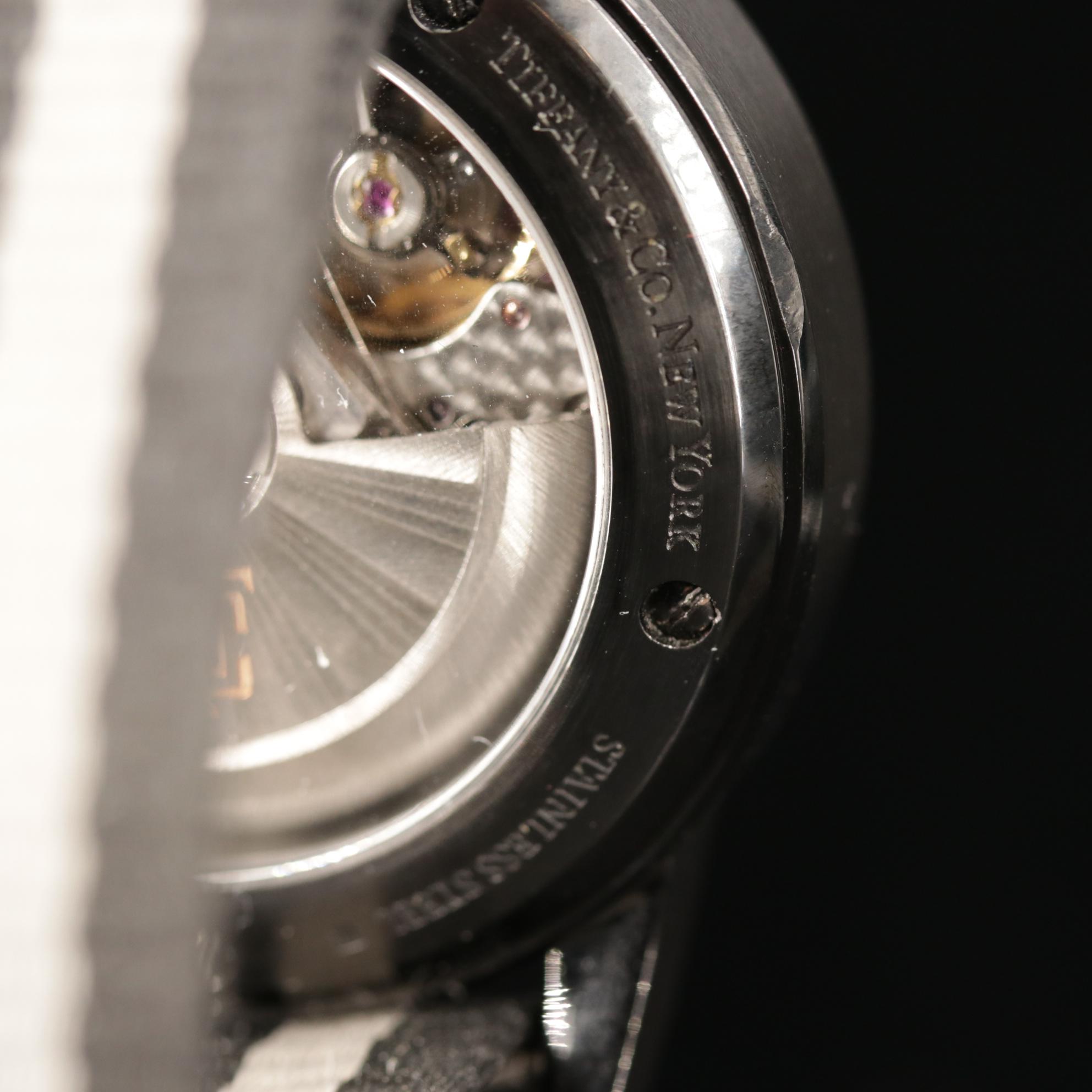 Tiffany & Co. CT60 Black DLC Coated Automatic Chronograph Watch