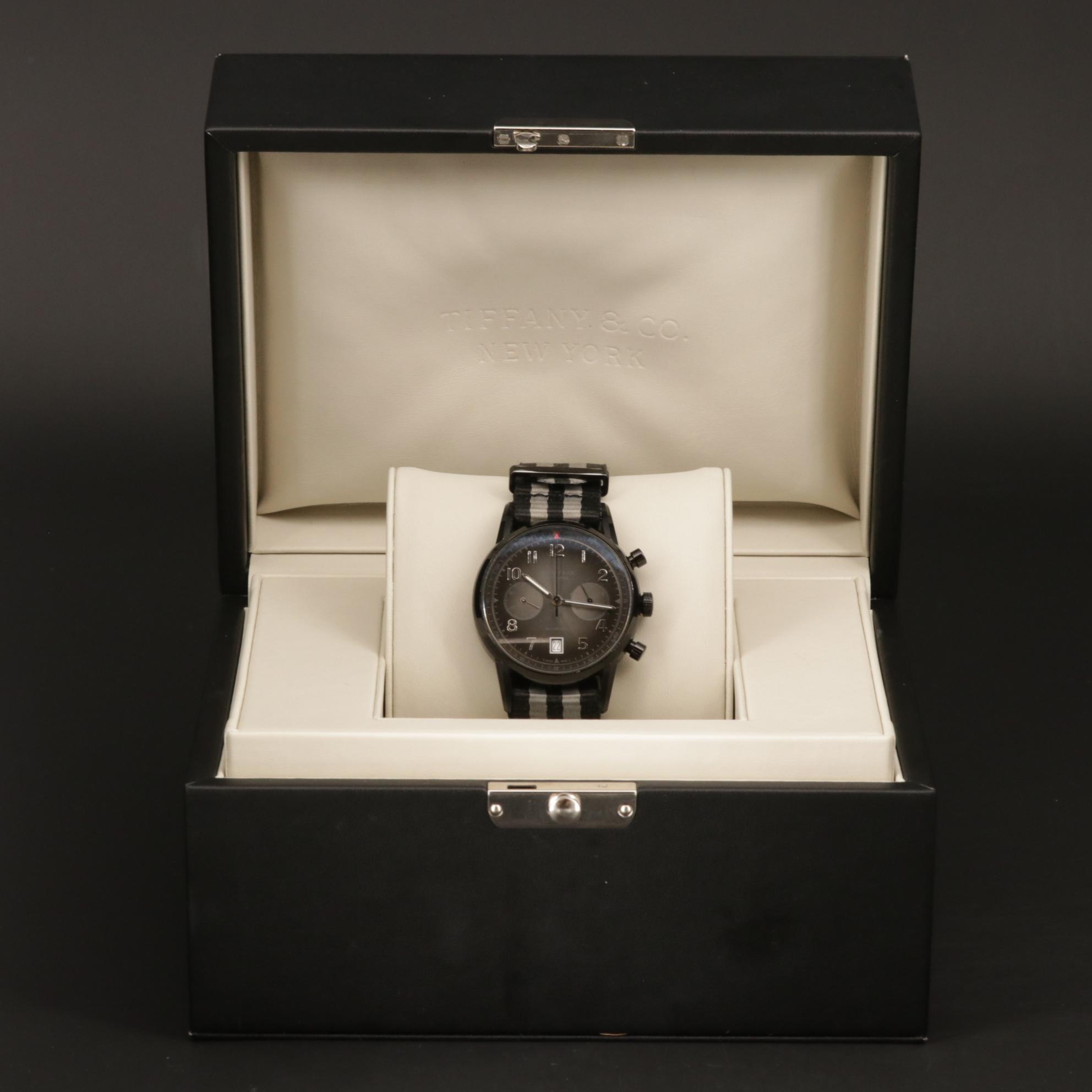 Tiffany & Co. CT60 Black DLC Coated Automatic Chronograph Watch