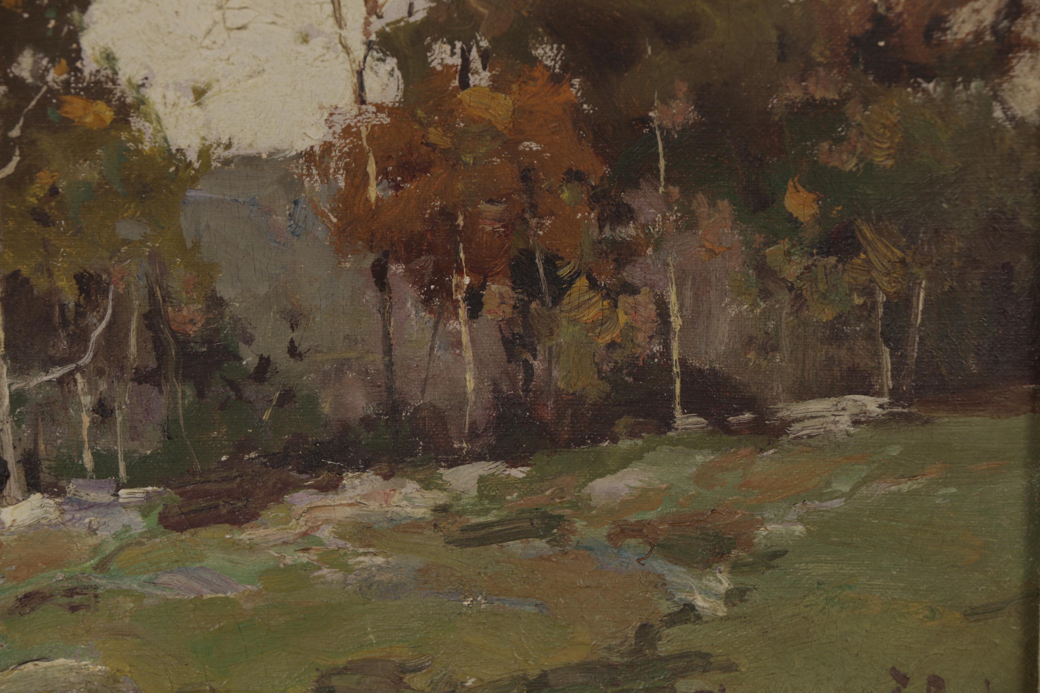 Chauncey Foster Ryder Landscape Oil Painting