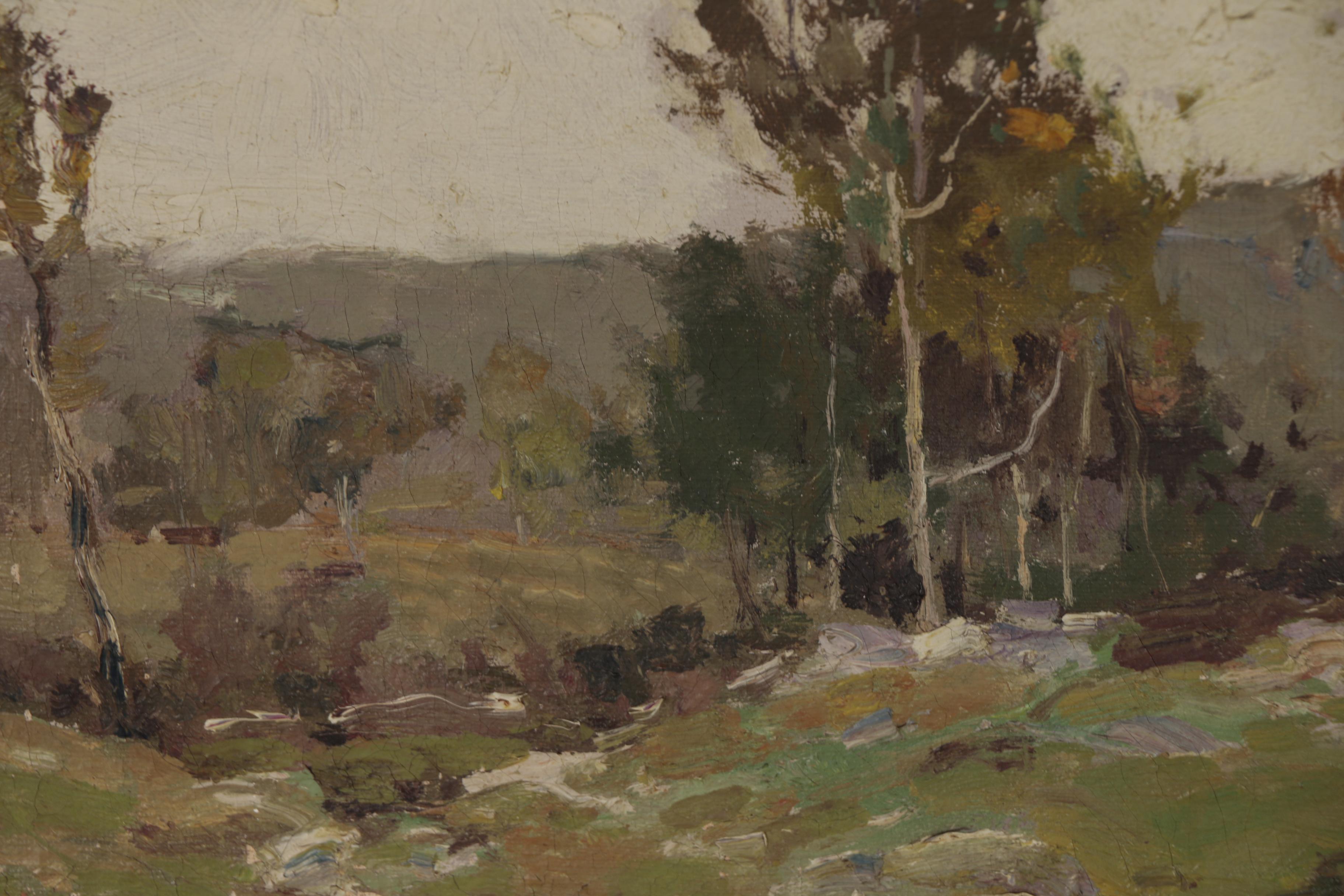 Chauncey Foster Ryder Landscape Oil Painting