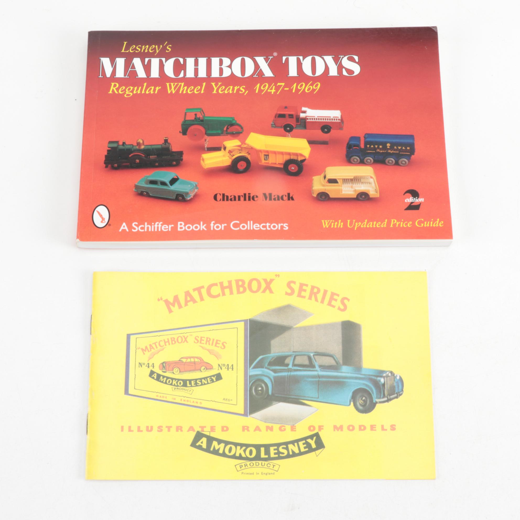 Lesney "Matchbox" Cars with Original Boxes and Reference Books