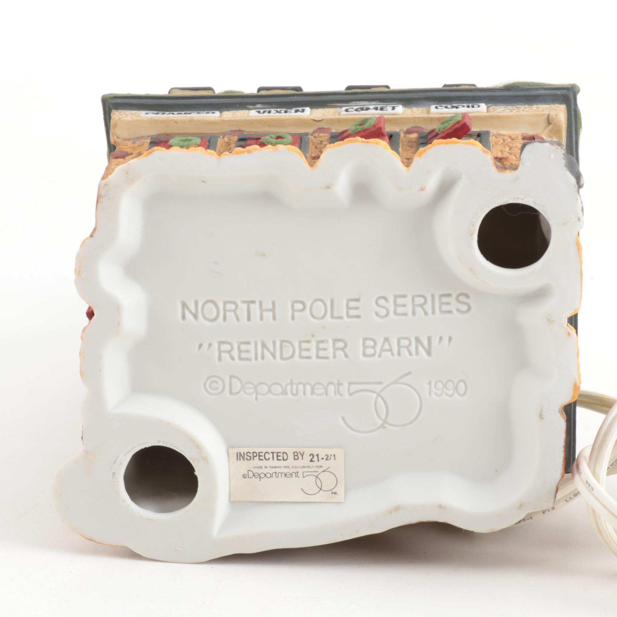 Department 56 "North Pole Series" Resin Christmas Village and Accessories