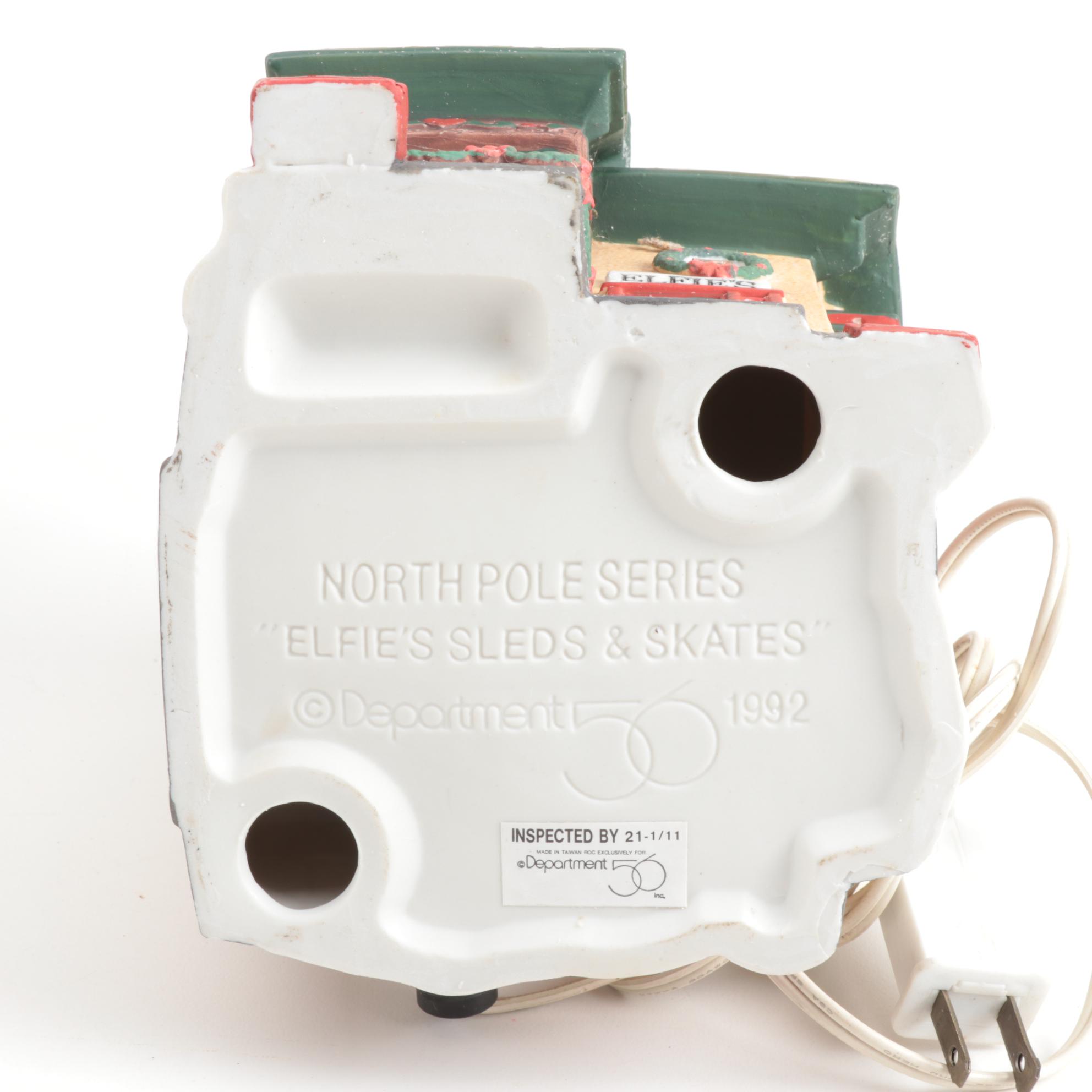 Department 56 "North Pole Series" Resin Christmas Village and Accessories