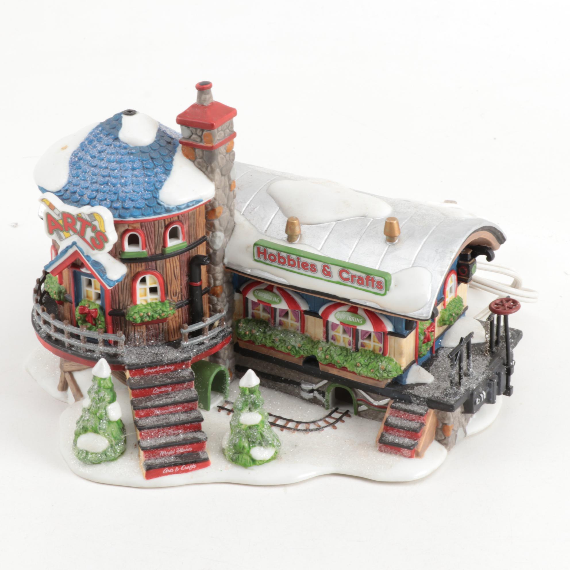 Department 56 "North Pole Series" Resin Christmas Village and Accessories